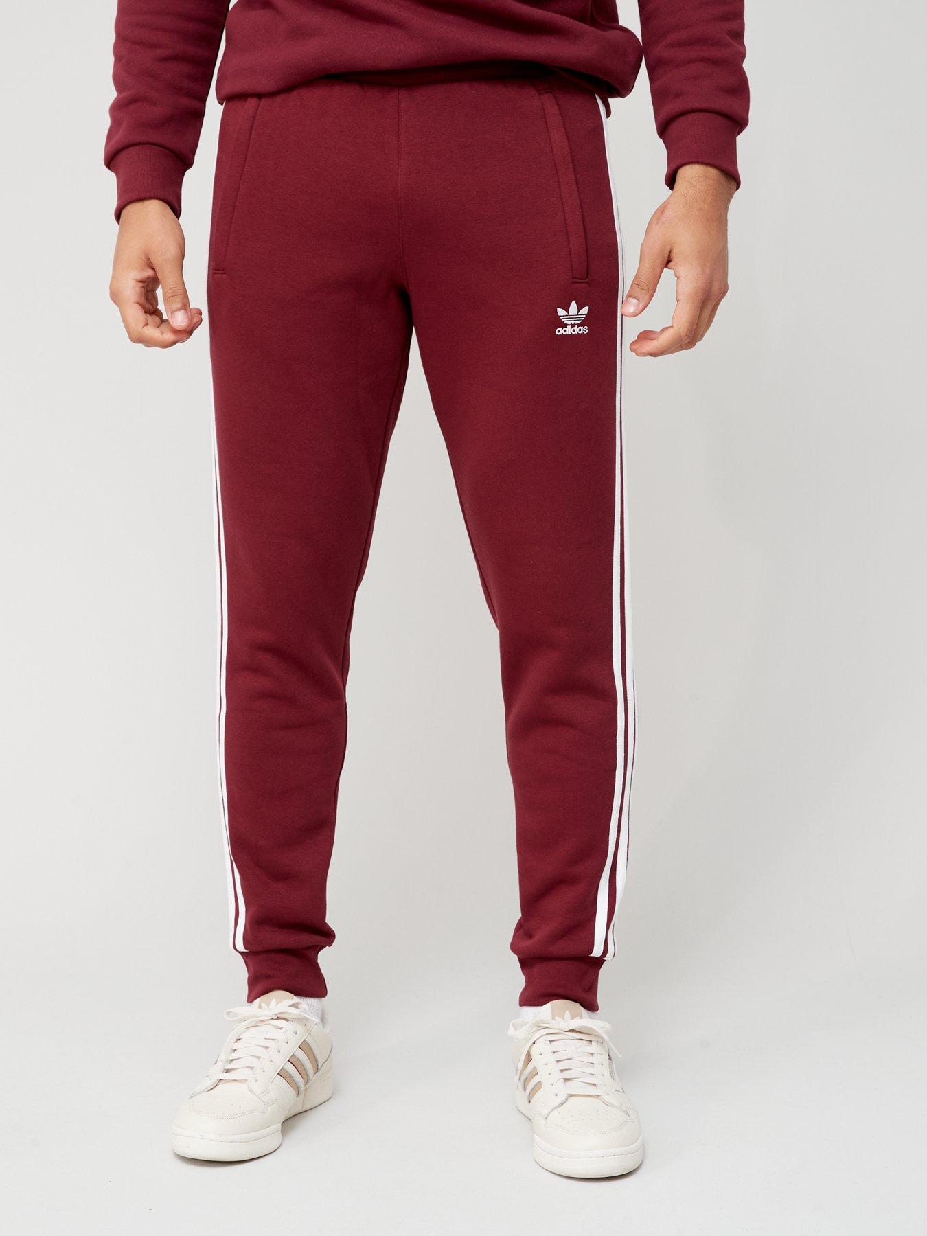 adidas Originals Men's Originals 3-Stripes Pant - RED | Very Ireland