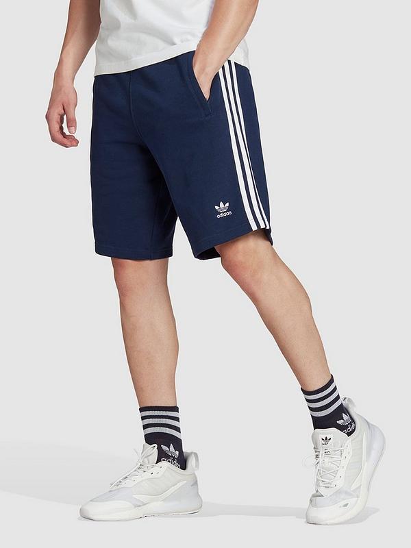adidas Originals Adicolor Classics 3-Stripes Sweat Shorts - Navy