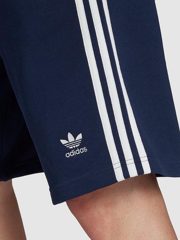adidas Originals Adicolor Classics 3-Stripes Sweat Shorts - Navy