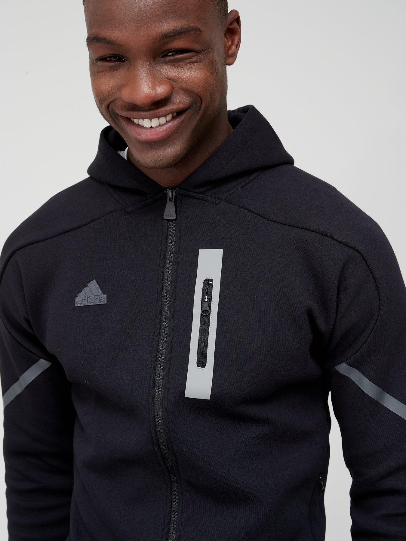 Adidas sport id 2024 full zip hoodie