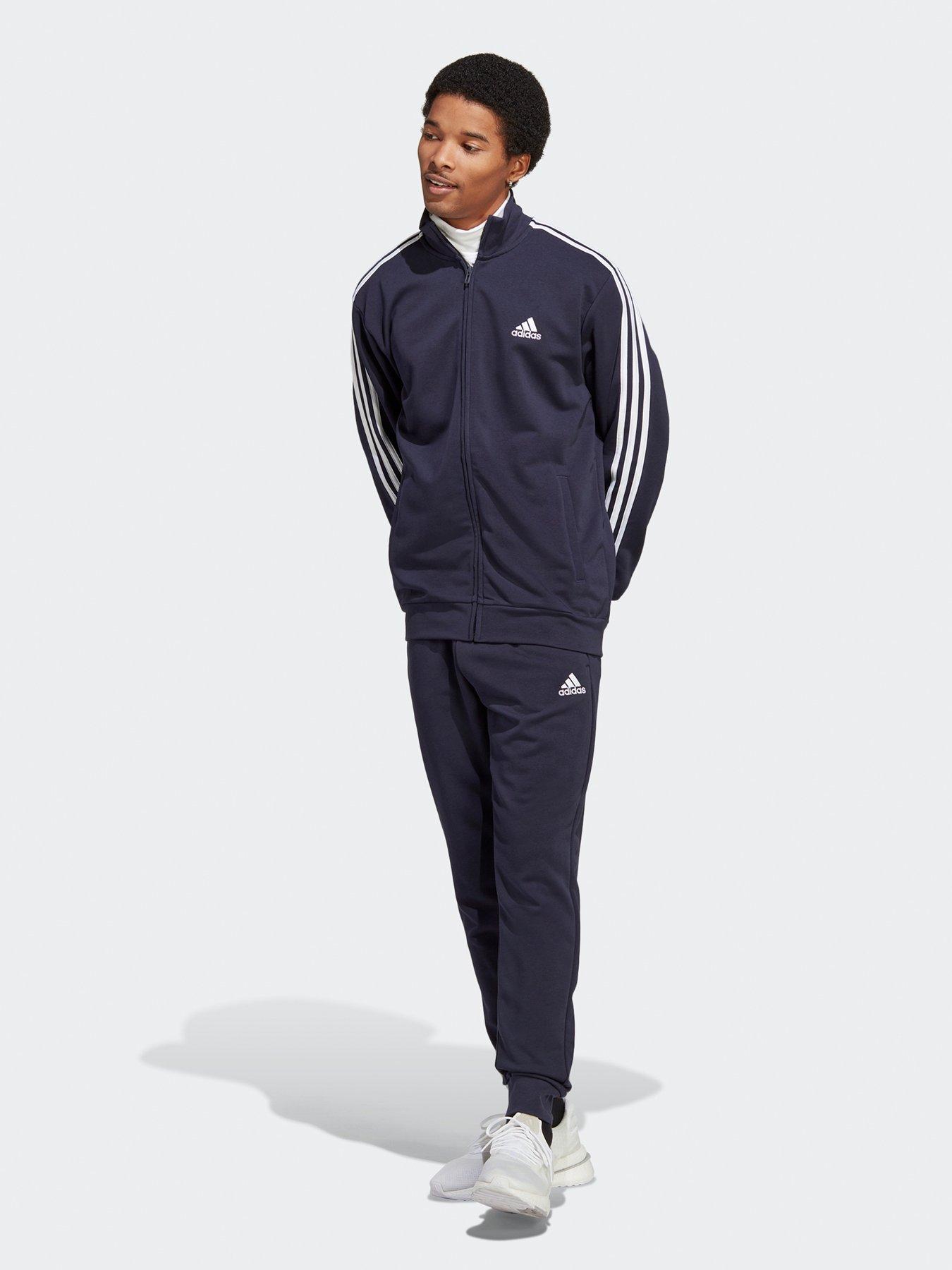 adidas-sportswear-mens-3-stripe-tracksuit-navyfront