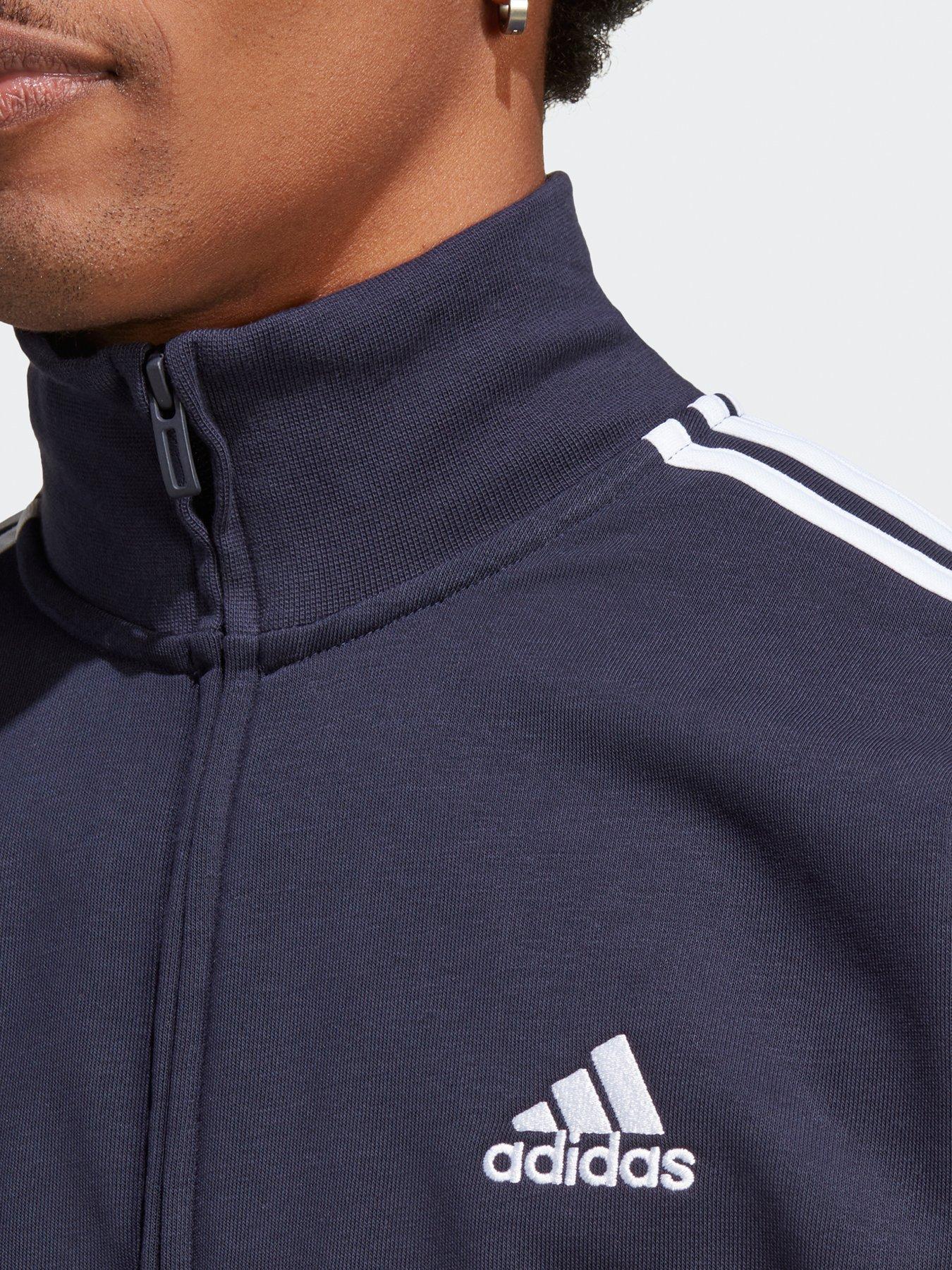 adidas-sportswear-mens-3-stripe-tracksuit-navyoutfit