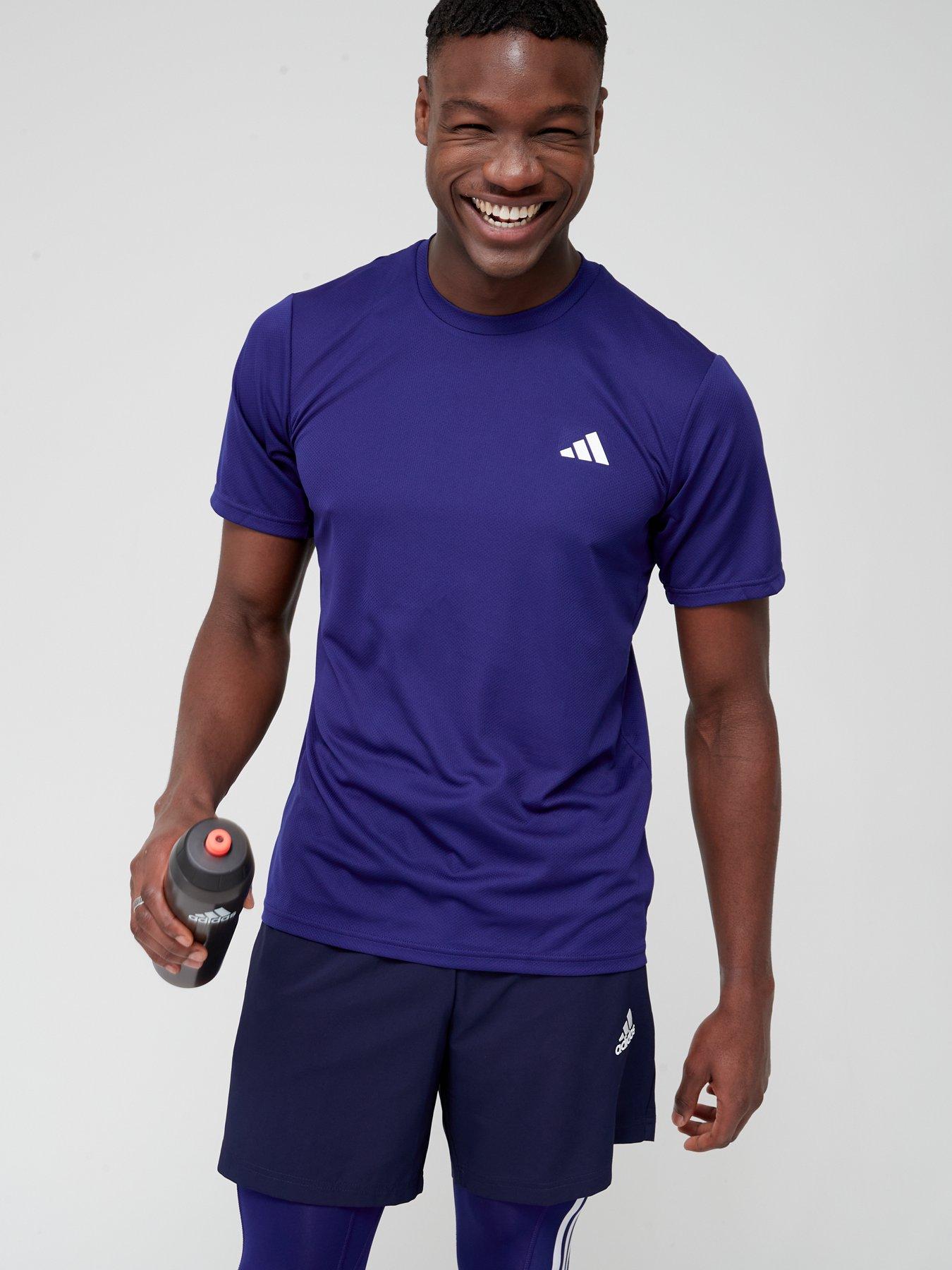 adidas-performance-train-essentials-training-t-shirt-navyfront