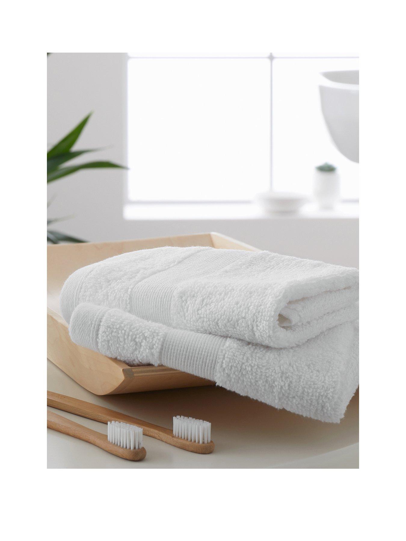 Catherine Lansfield Antibacterial Face Cloth Pair