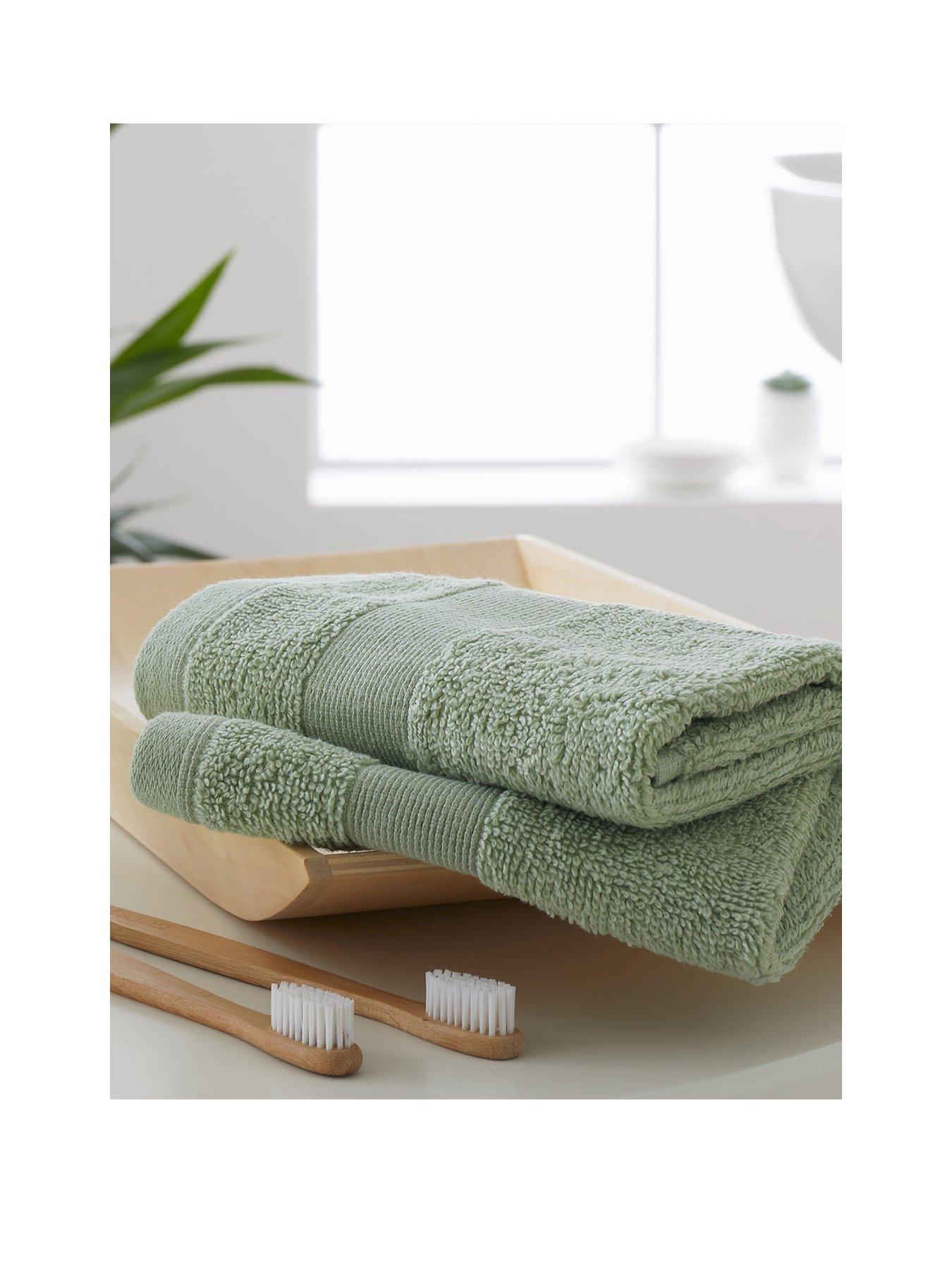 Catherine Lansfield Antibacterial Face Cloth Pair