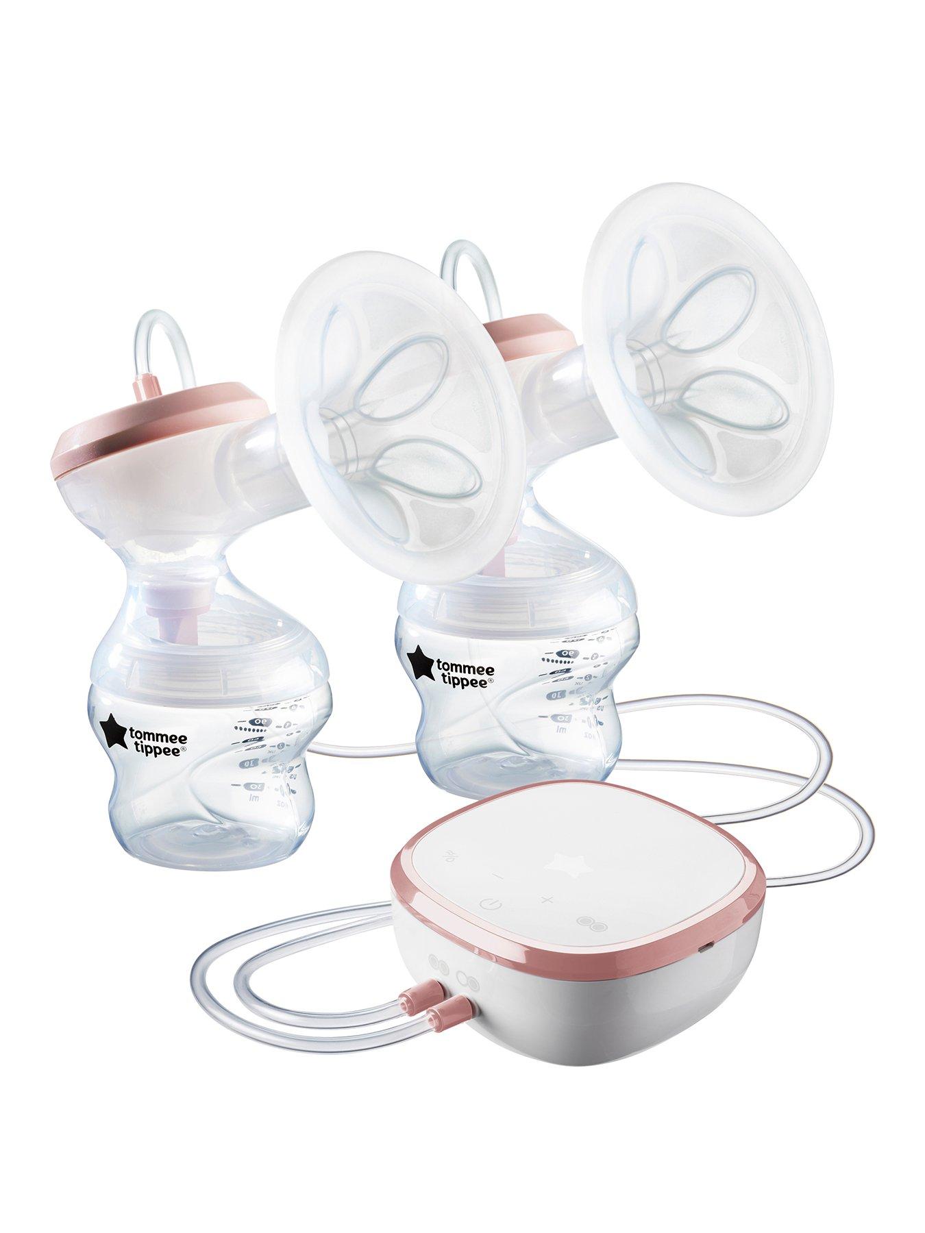 Image 1 of 7 of Tommee Tippee Double Electric Breast Pump - Pink