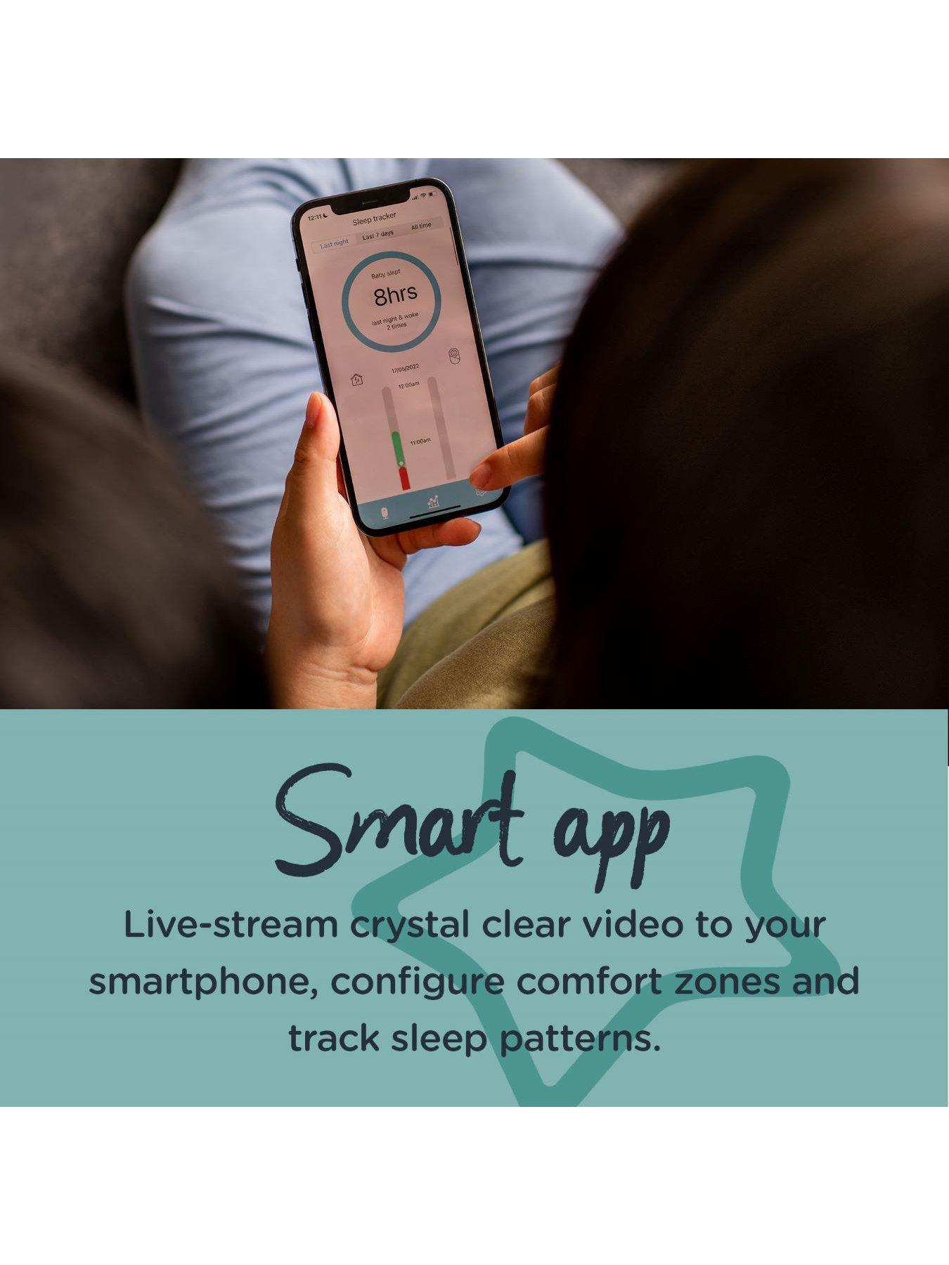 Image 4 of 6 of Tommee Tippee Dreamsense Smart Baby Monitor