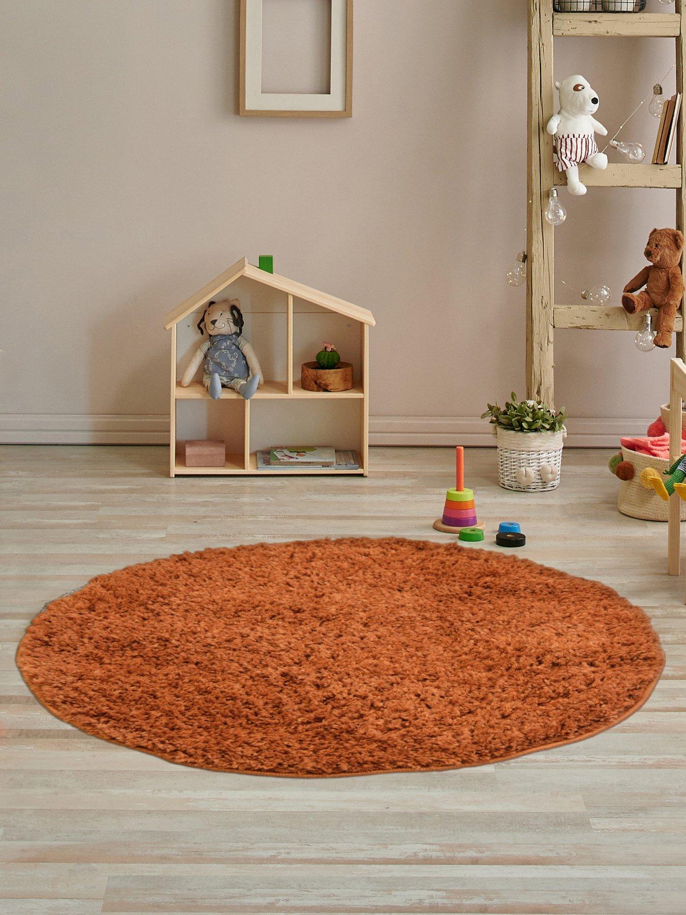 Image 1 of 4 of The Very Collection Small Snug Shaggy Circle Rug
