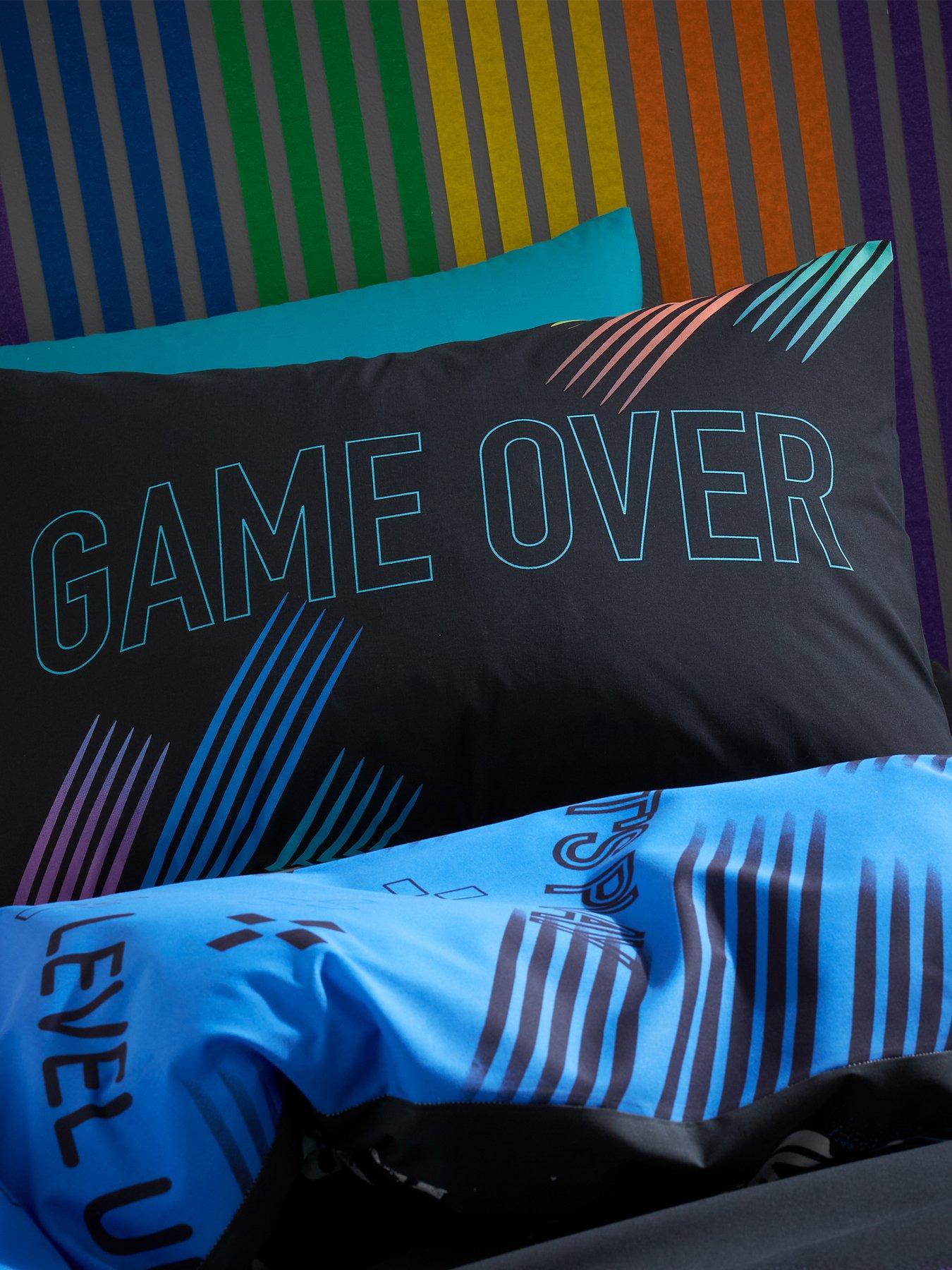 catherine-lansfield-game-over-reversible-duvet-cover-set-multiback
