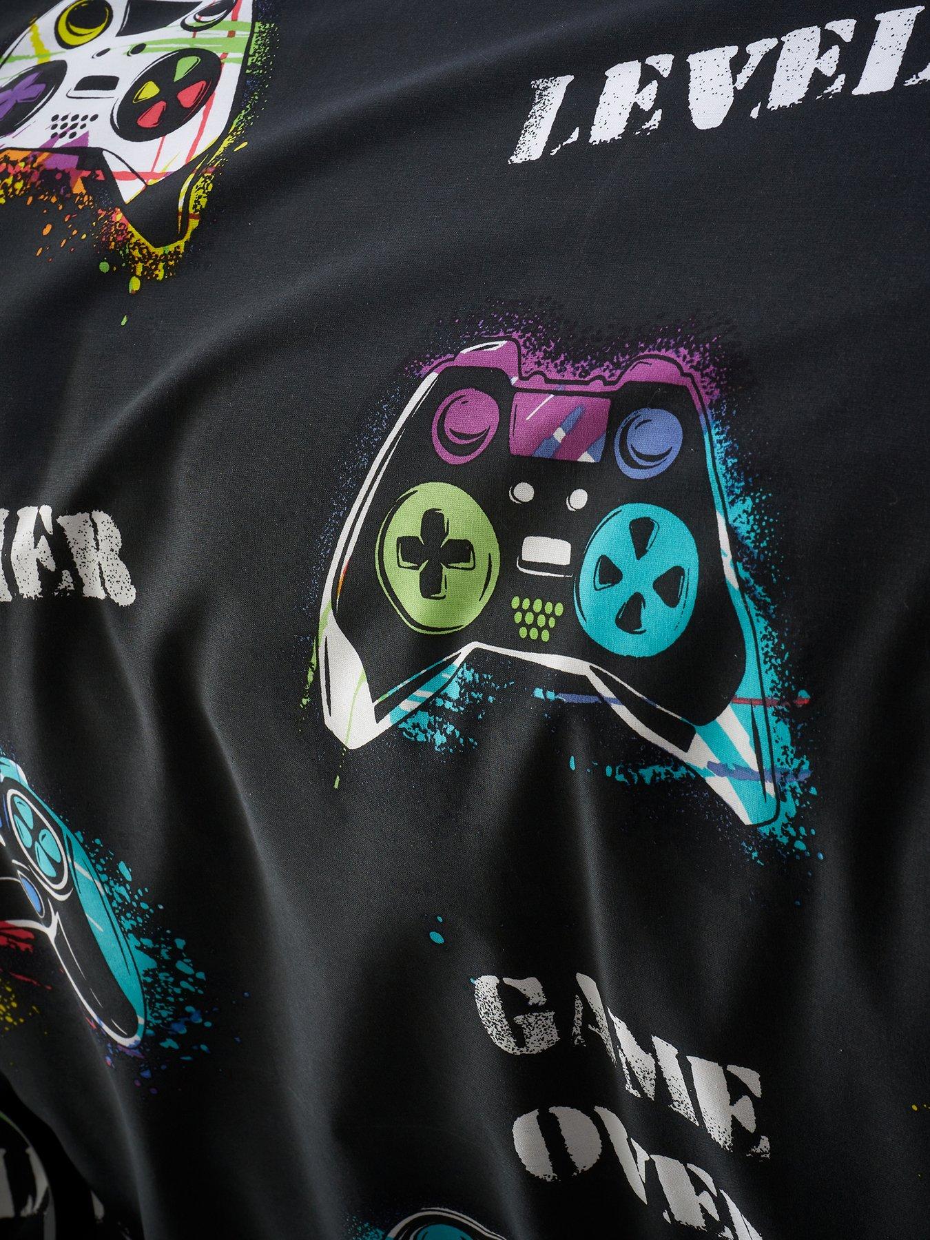 catherine-lansfield-game-over-reversible-duvet-cover-set-multidetail