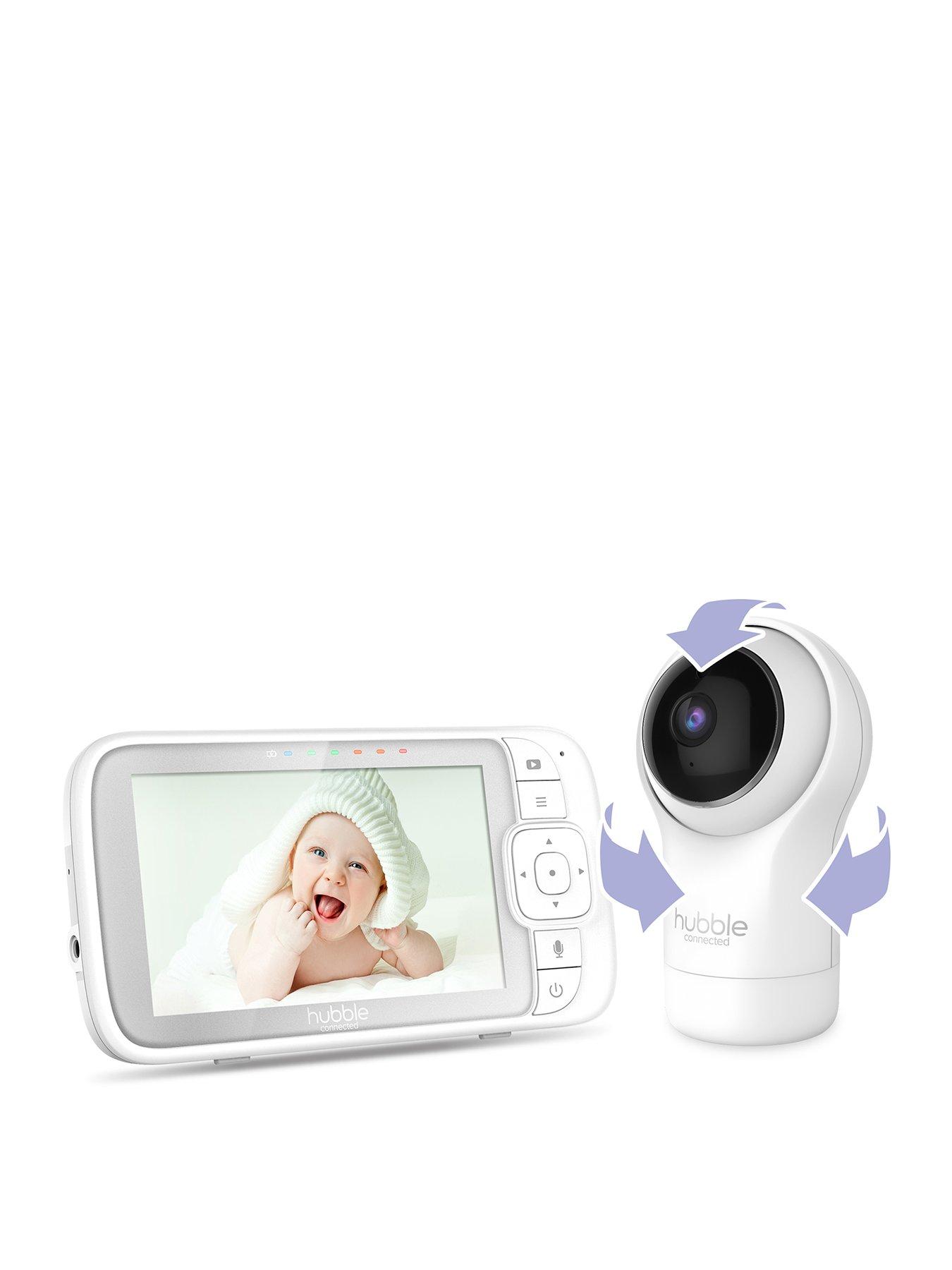 Baby Monitor with Remote Pan-Tilt-Zoom Camera, 3.5” Large Display Video Baby  Monitor with Camera and Audio, Infrared Night Vision, Two Way Talk, Room  Temperature