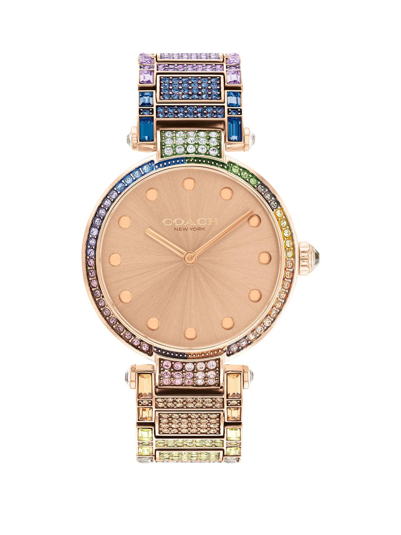 Coach crystal watch new arrivals