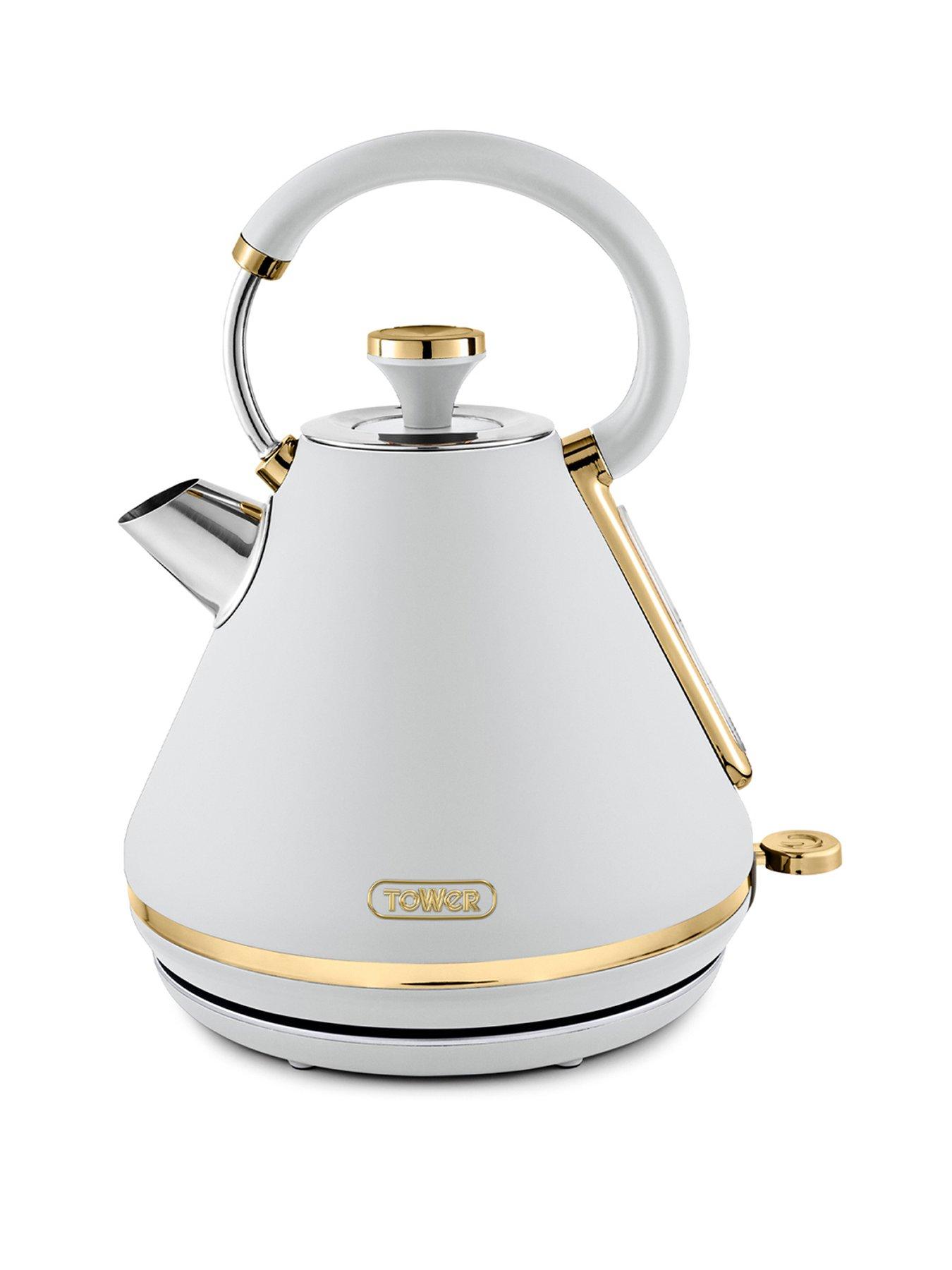 Image 1 of 6 of Tower Cavaletto 1.7L 3kW Pyramid Kettle&nbsp;- Optic White
