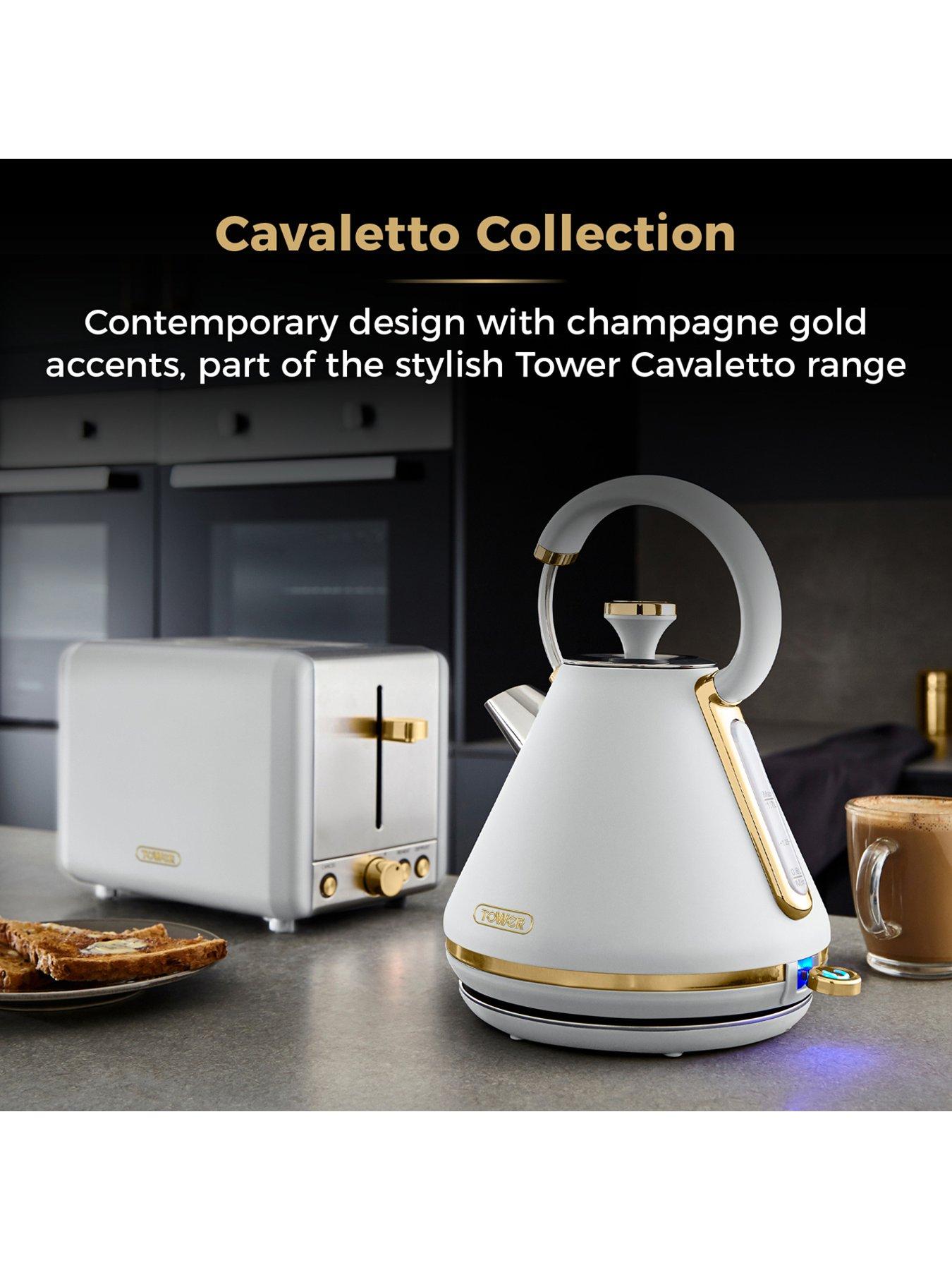 Pyramid Kettle Champagne Kettle And Toaster Set Tower Cavaletto