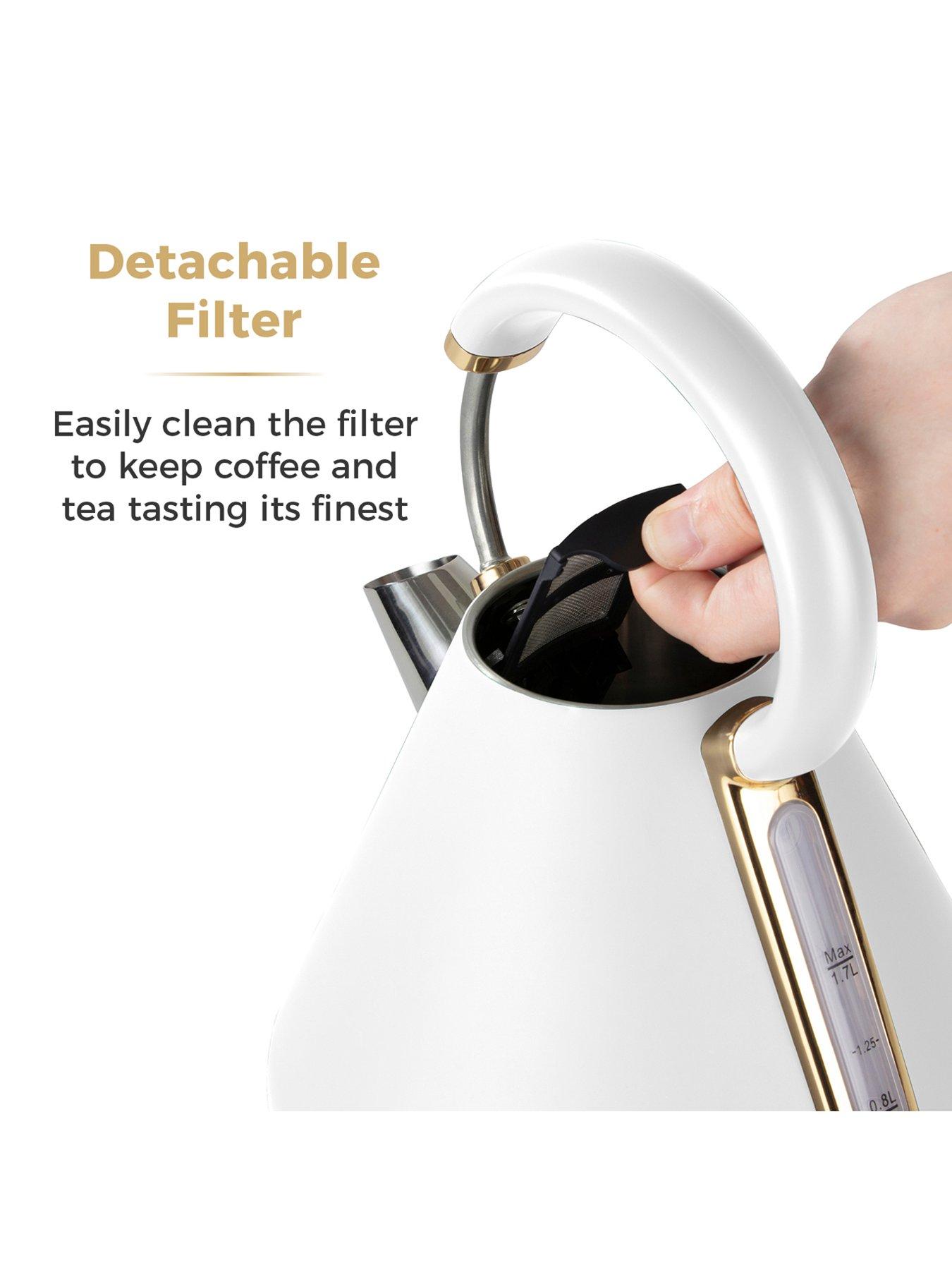 Image 6 of 6 of Tower Cavaletto 1.7L 3kW Pyramid Kettle&nbsp;- Optic White