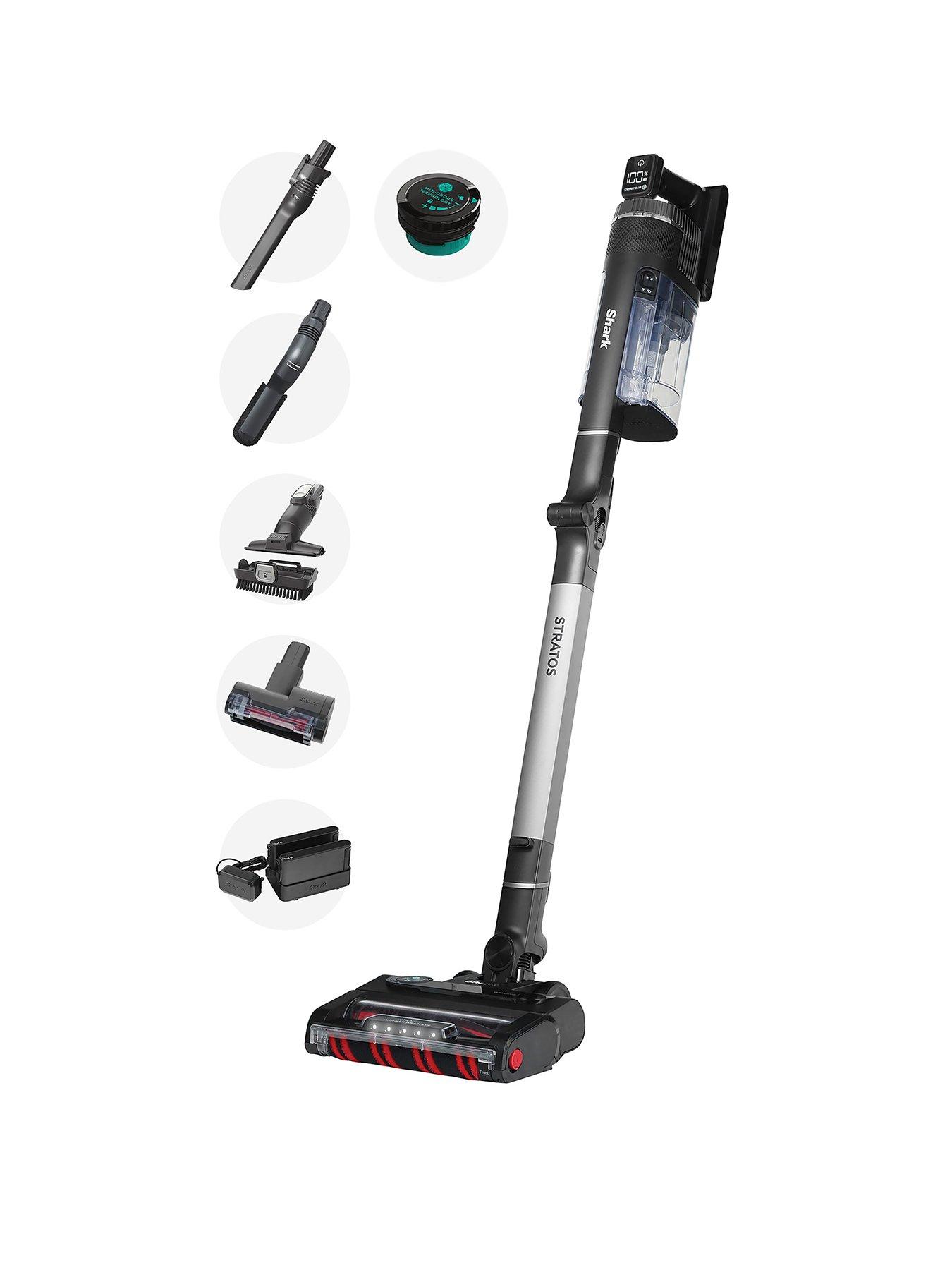undefined Shark Stratos Cordless Stick Vacuum with Anti Hair-Wrap Powerfins Technology and Flexology True Pet brush 120 mins IZ420UKT