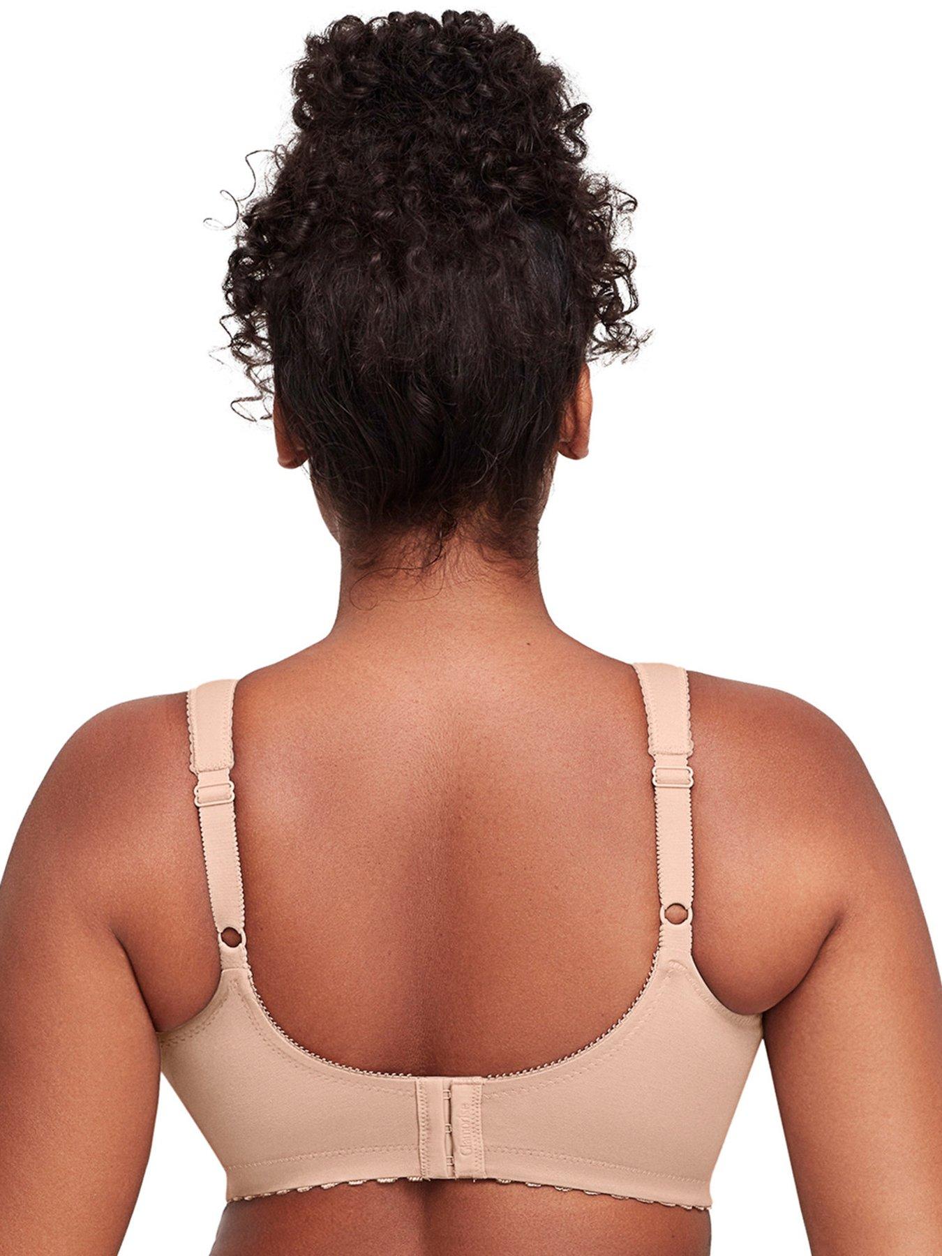 Glamorise MagicLift-steunbeha voor dames, zonder beugel, voor grote maten, nr. 1000, huidskleur, 90D : Glamorise