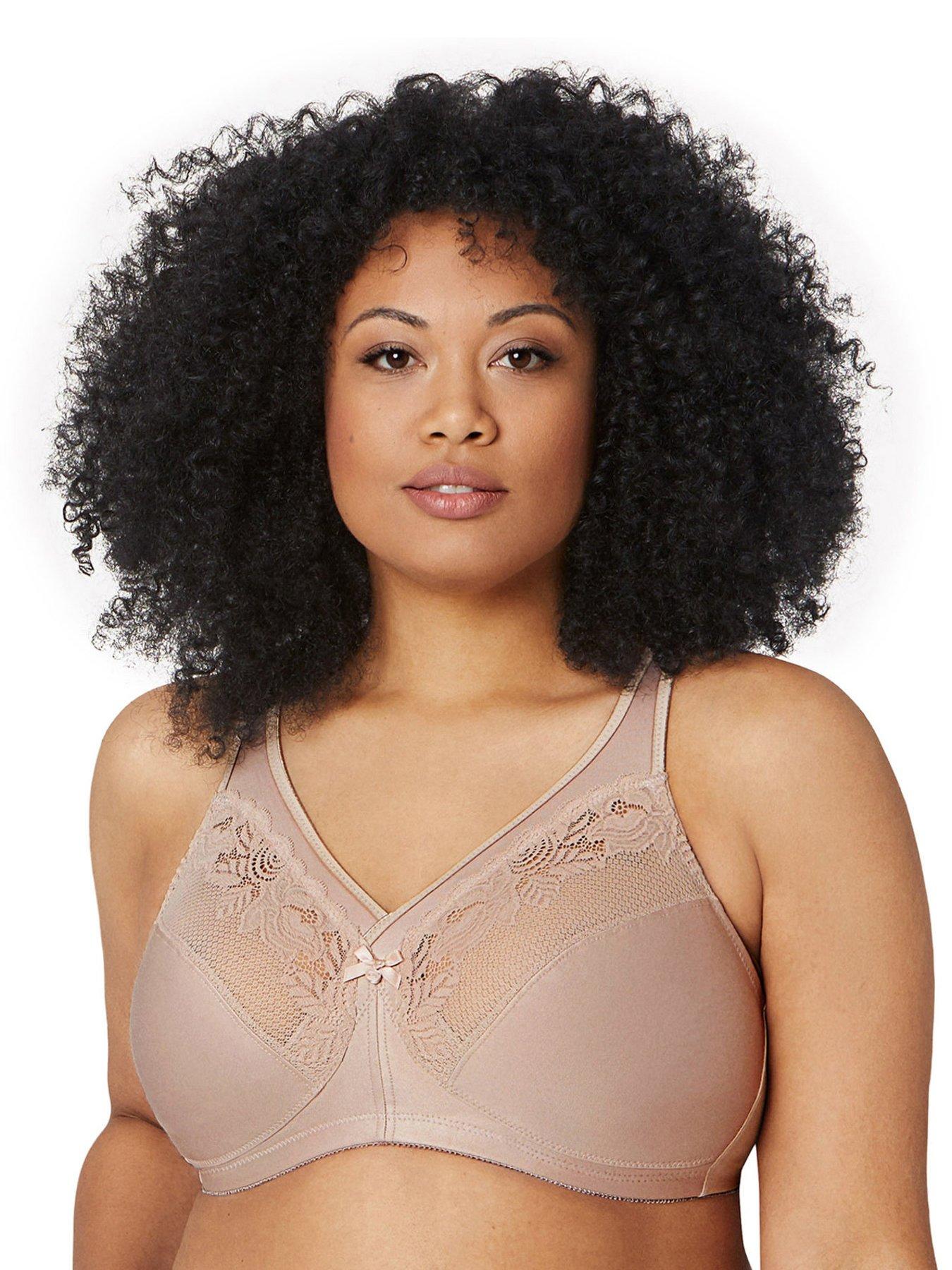 Image 1 of 6 of Glamorise Magiclift Non Wire Minimizer Bra&nbsp;- Skin Cream