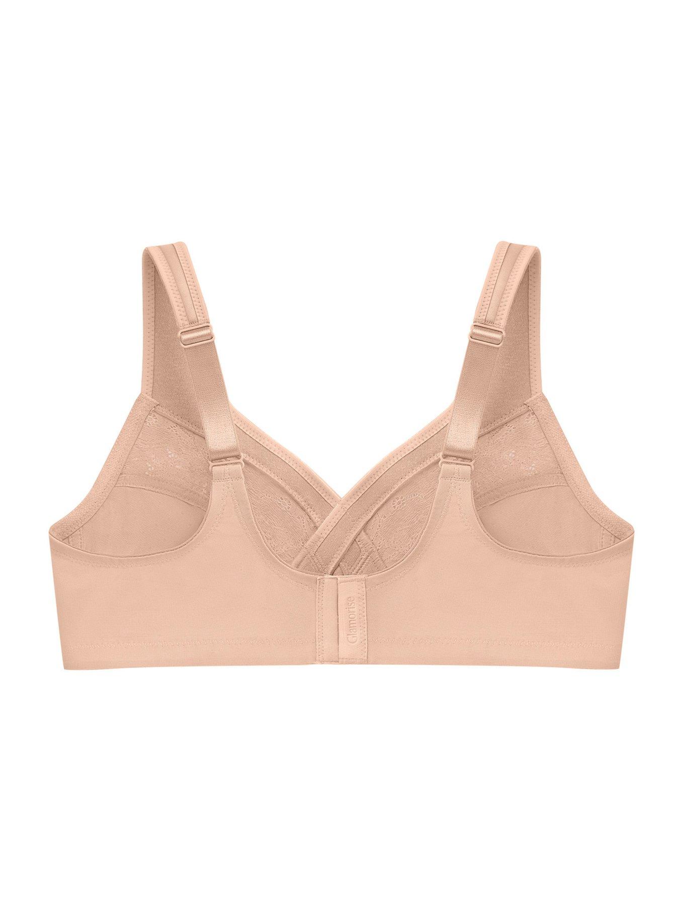 Image 2 of 6 of Glamorise Magiclift Non Wire Minimizer Bra&nbsp;- Skin Cream