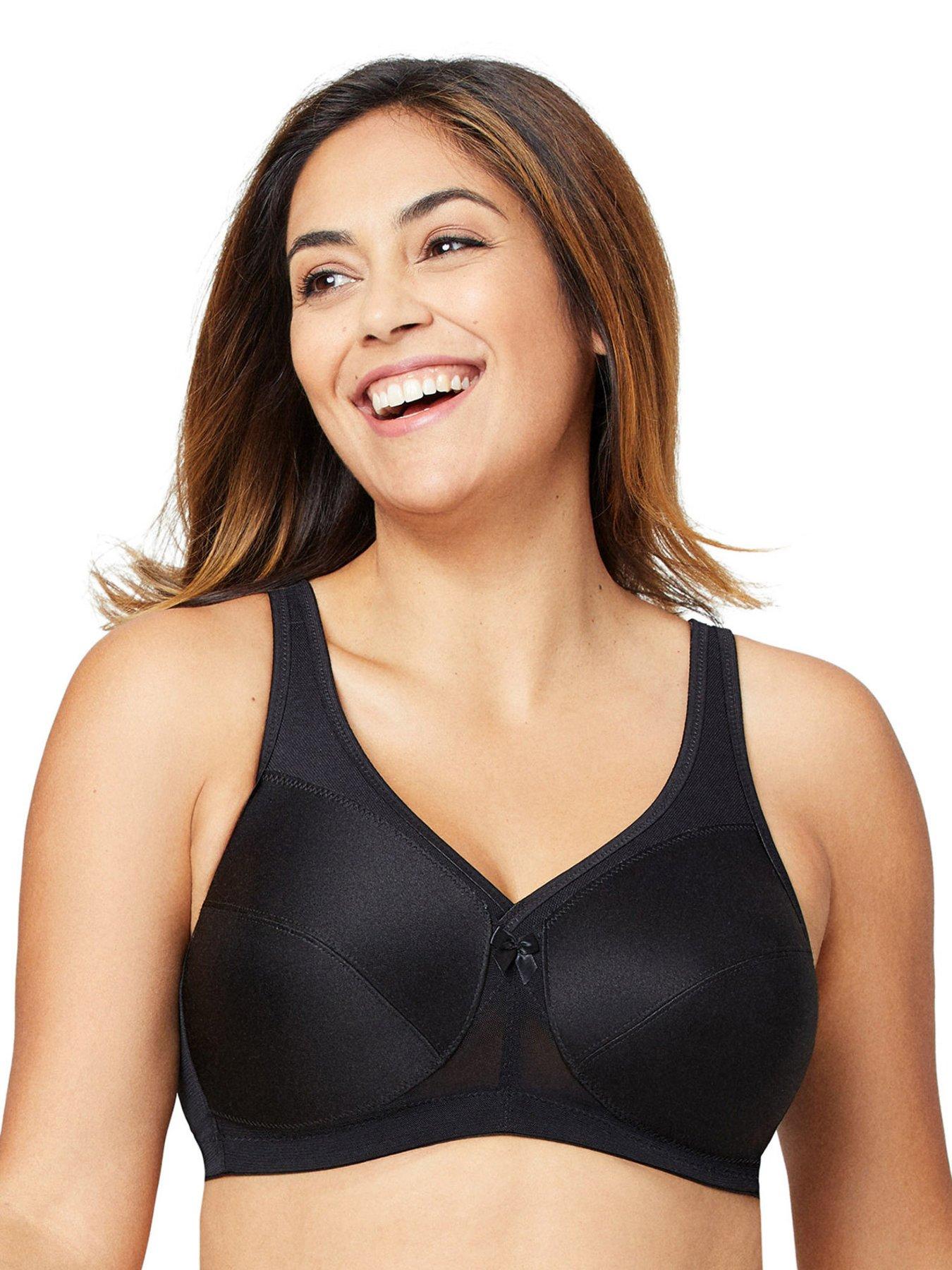 undefined Magiclift Non Wire Active Sports Bra - Black