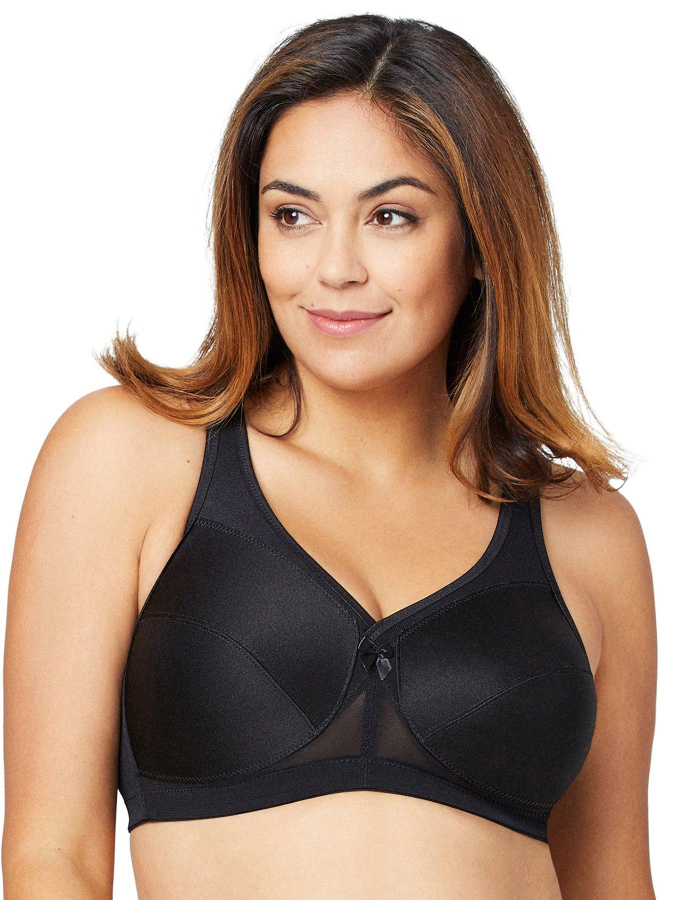 Glamorise Full Figure Plus Size MagicLift Active Support Bra