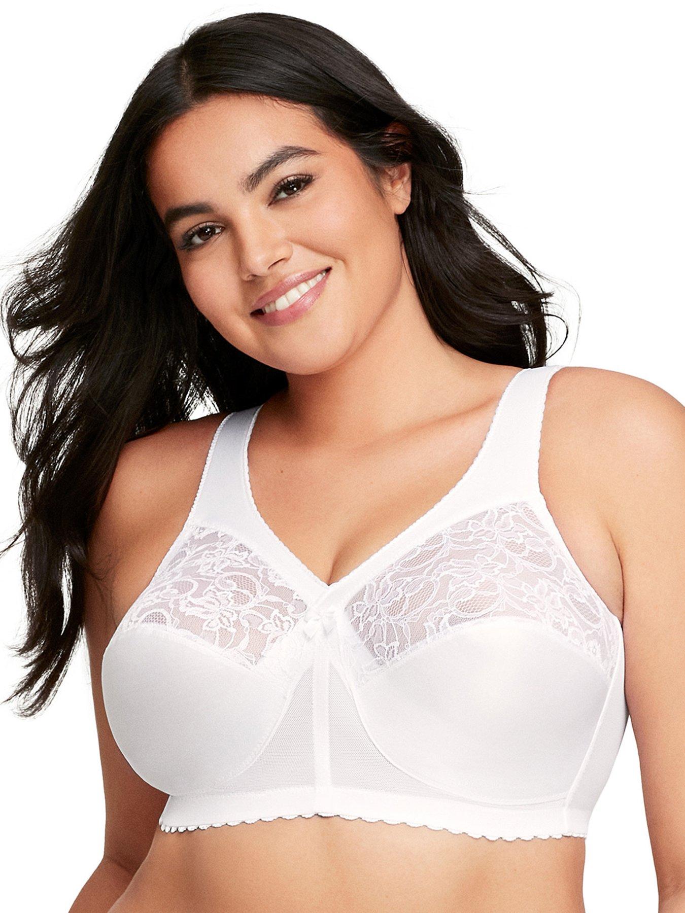 undefined Magiclift Non Wire Original Support Bra - White