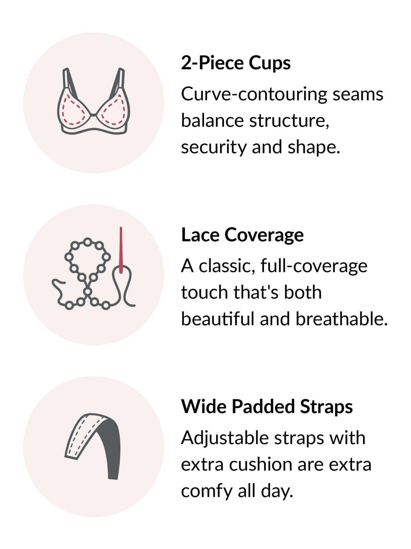 Image 6 of 6 of Glamorise Magiclift Non Wire Original Support Bra - White