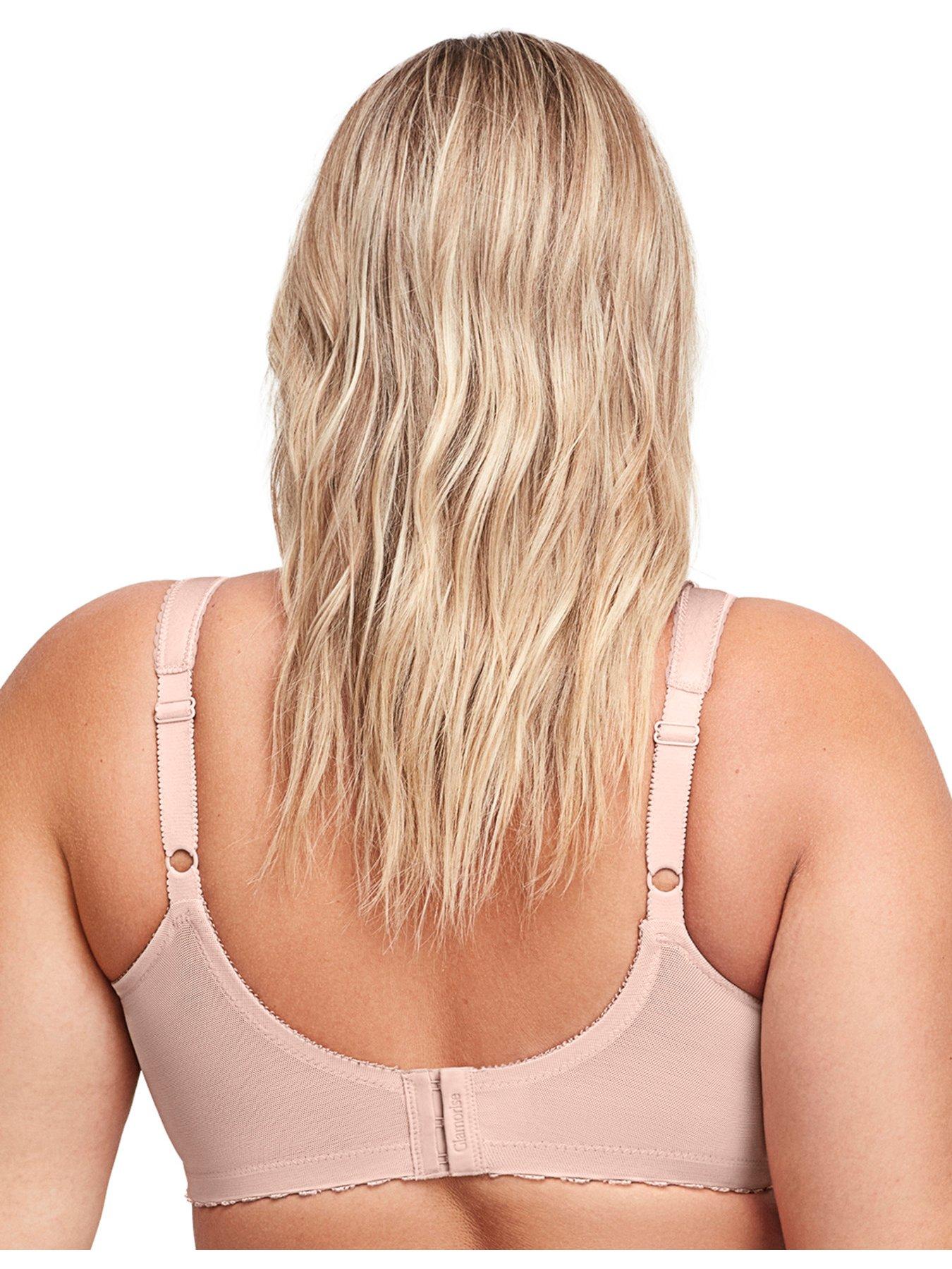Image 2 of 6 of Glamorise Magiclift Non Wire Original Support Bra - Skin Cream