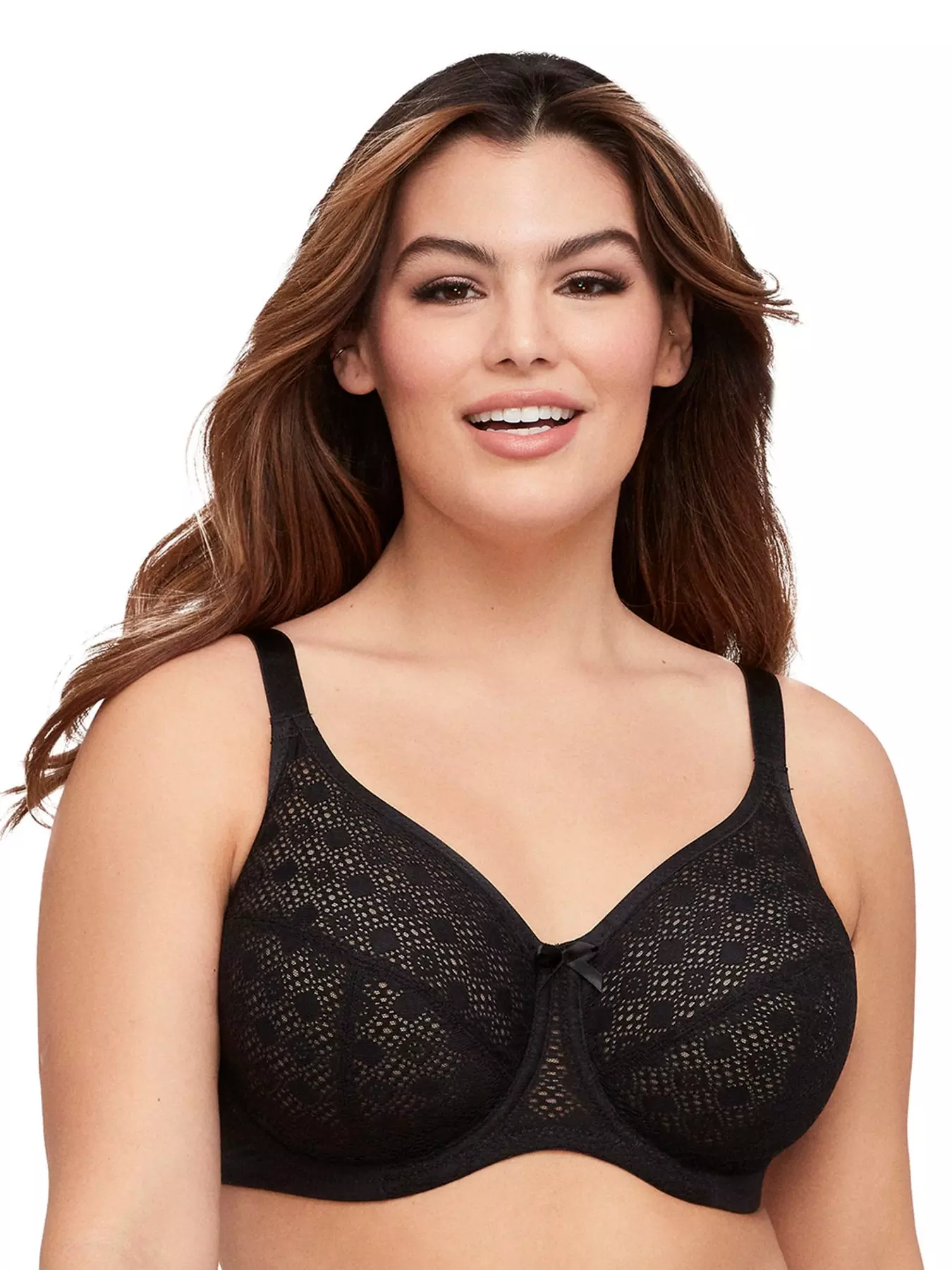 MISS MARY OF SWEDEN Non-Wired Bra Embroidered Unpadded Cup Shine Black :  : Clothing, Shoes & Accessories