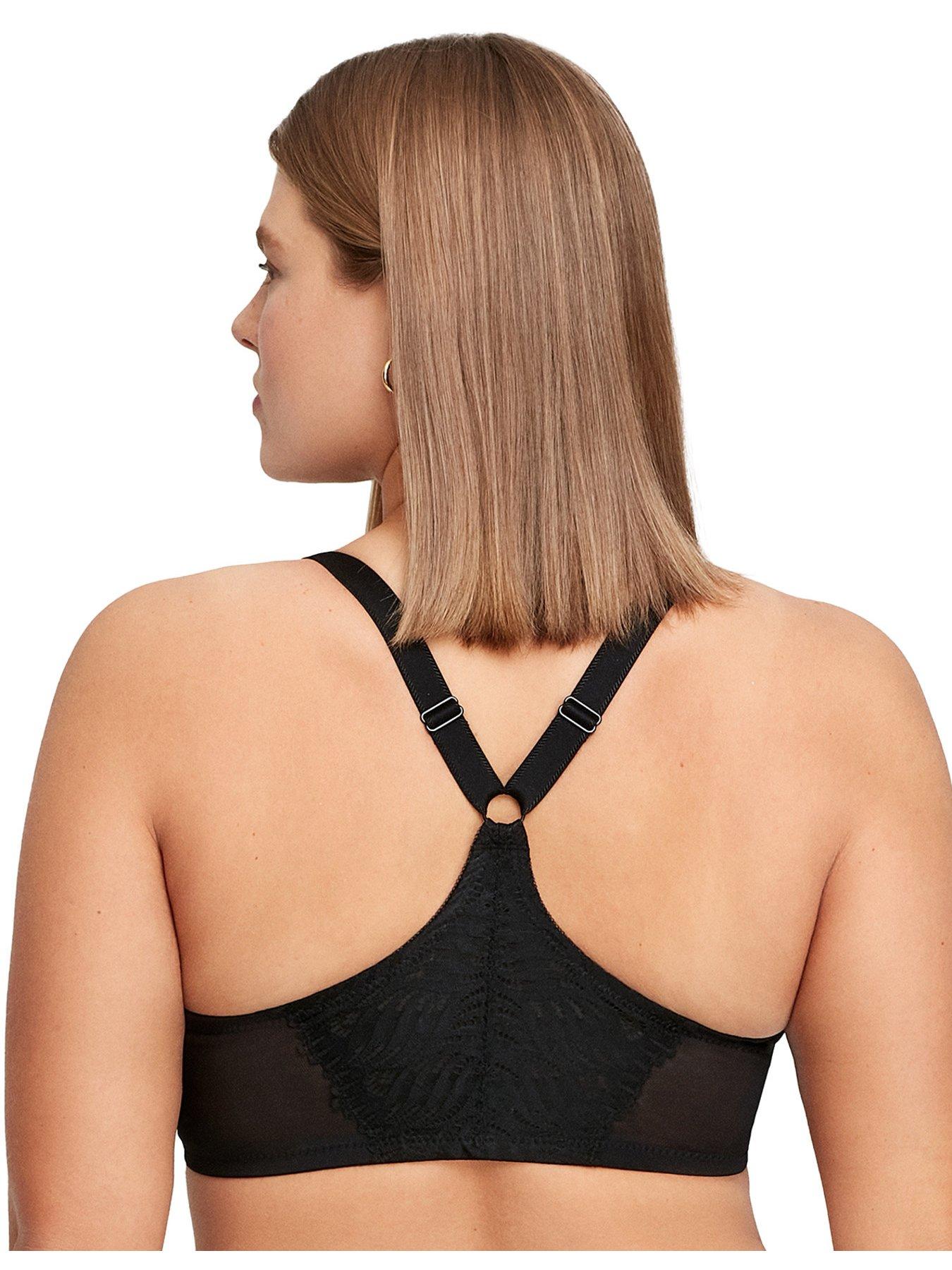 glamorise-front-close-t-back-wonder-wire-bra-blackstillFront