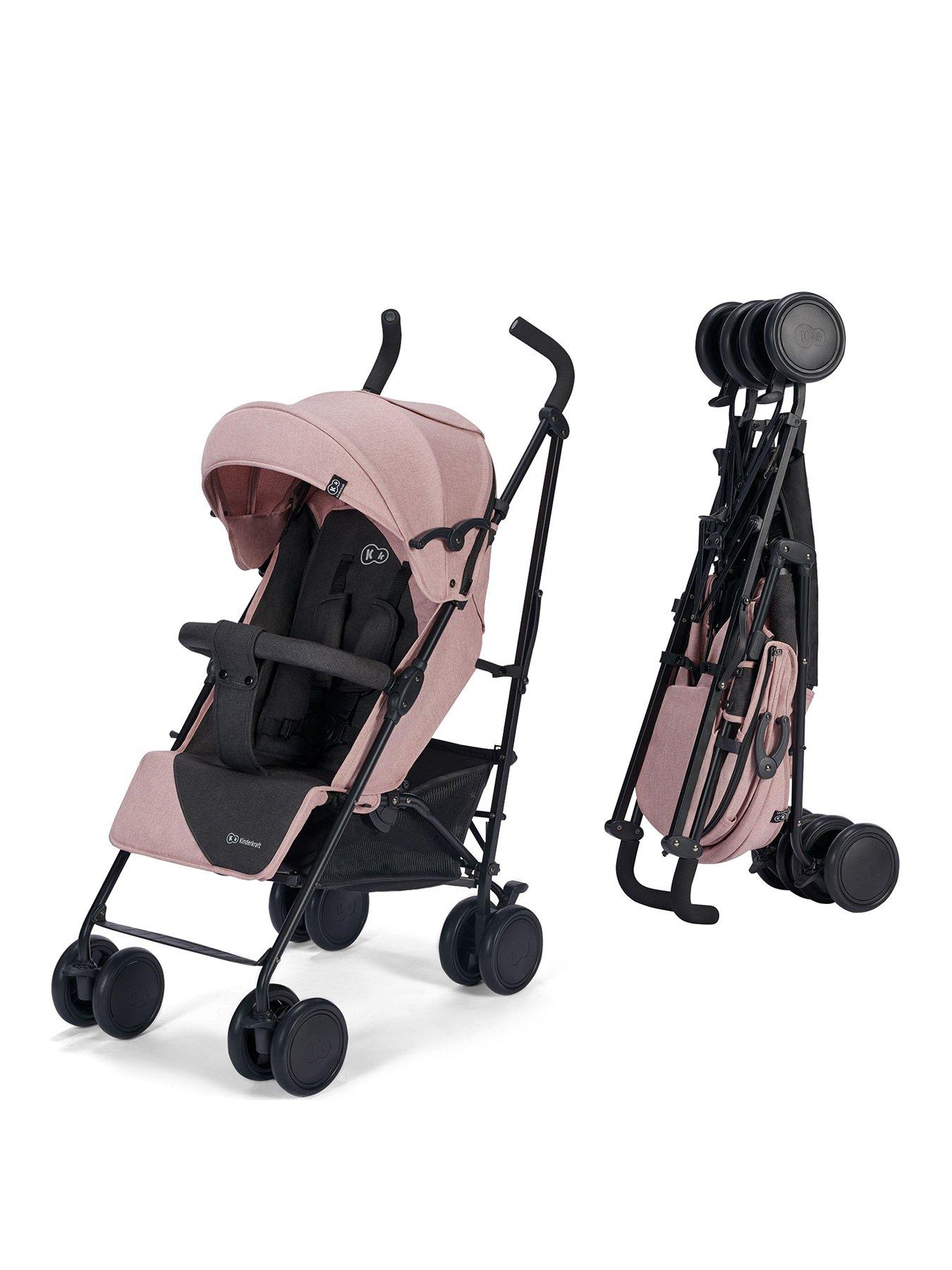Image 1 of 7 of Kinderkraft SIESTA Umbrella Stroller - Pink