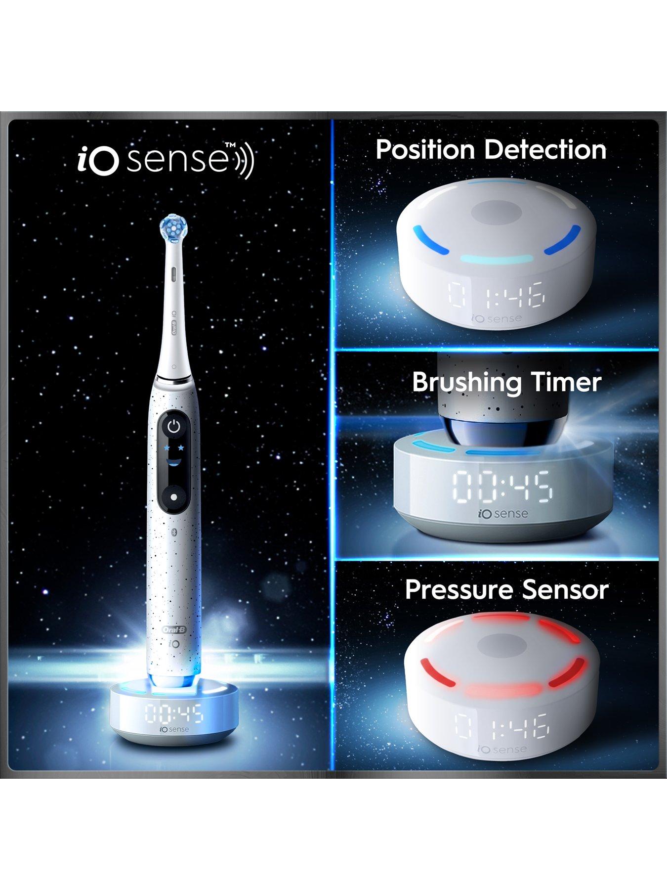 Image 2 of 8 of Oral-B iO10 Electric Toothbrush -&nbsp;Stardust White