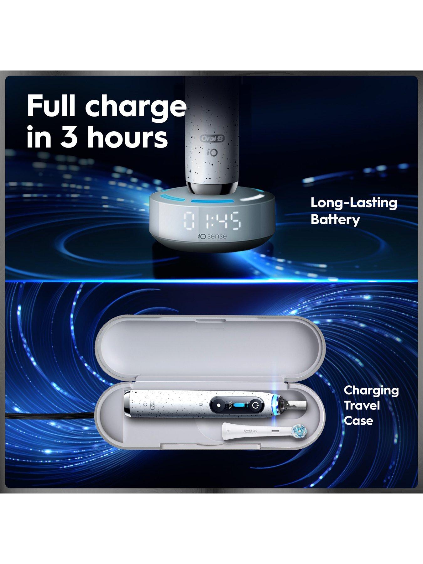 Image 4 of 8 of Oral-B iO10 Electric Toothbrush -&nbsp;Stardust White