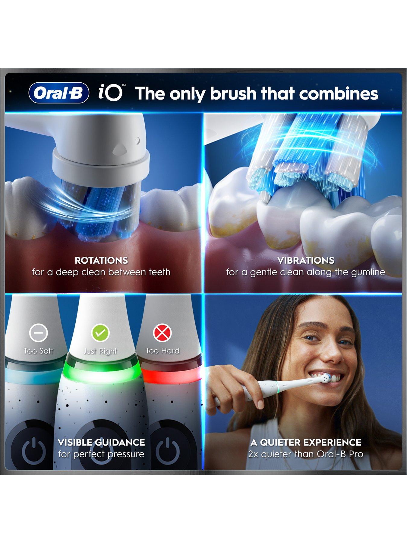 Image 5 of 8 of Oral-B iO10 Electric Toothbrush -&nbsp;Stardust White