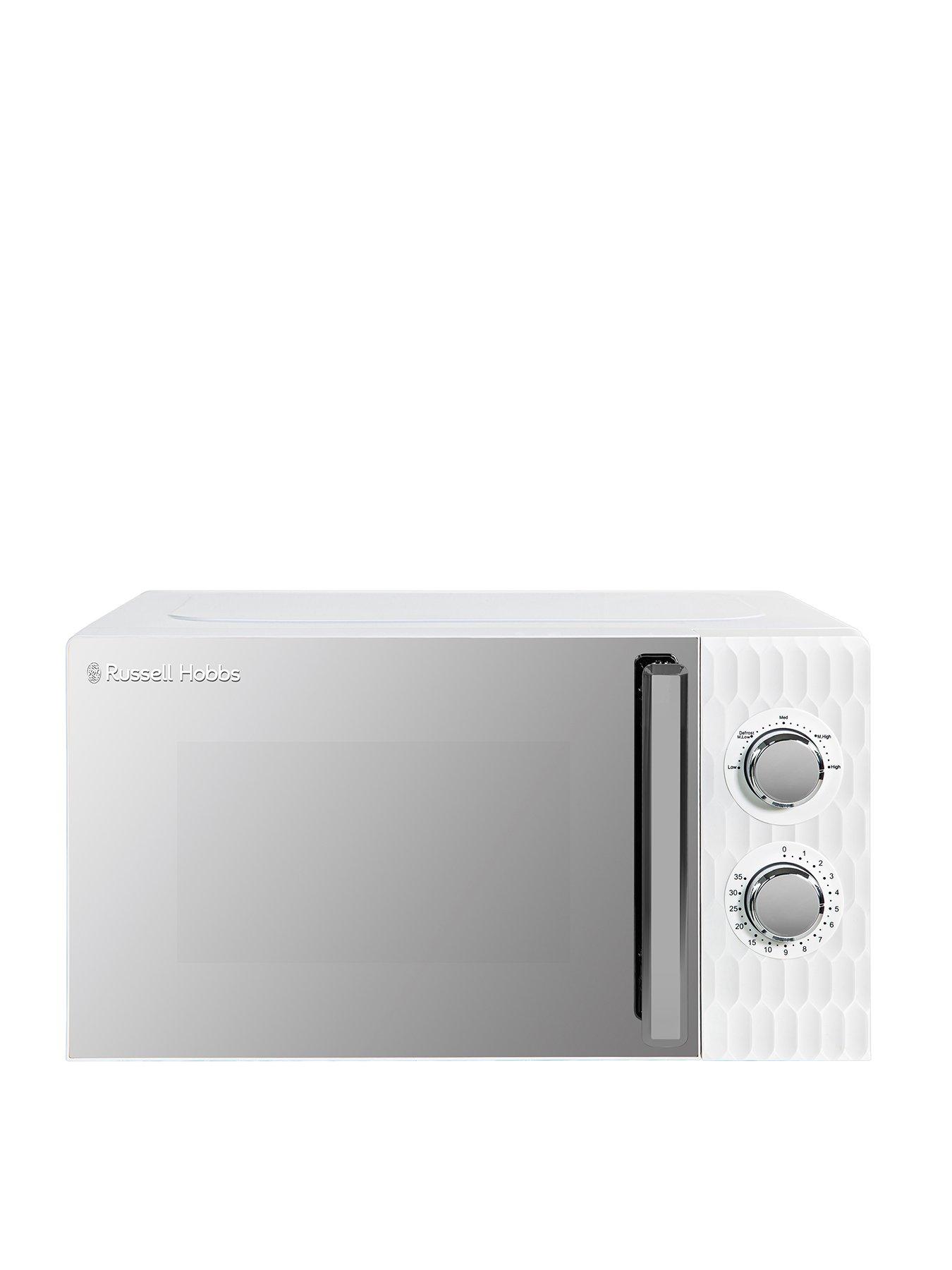 Image 1 of 6 of Russell Hobbs Russell Hobbs RHMM715 Honeycomb 17 Litre White Manual Microwave