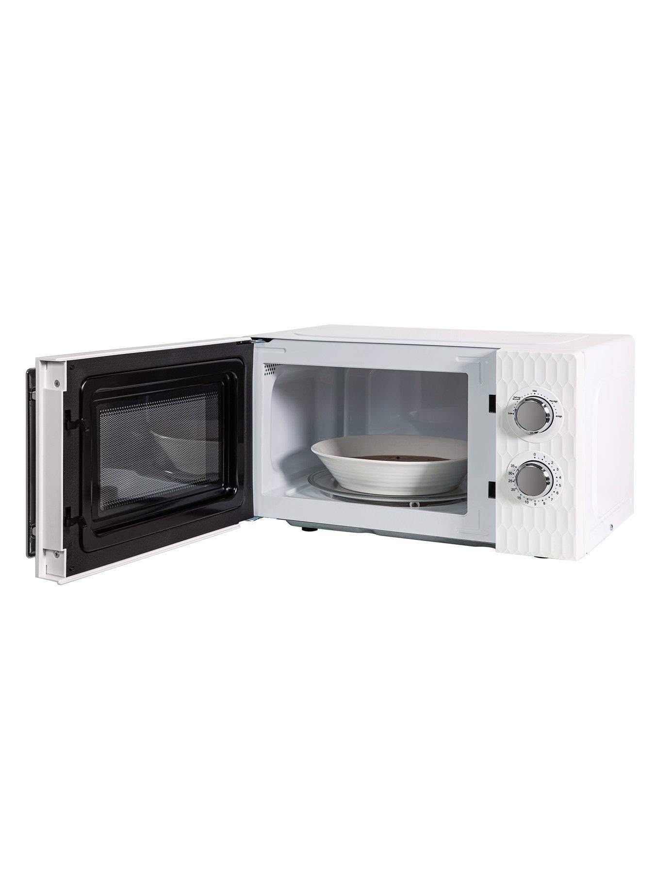 Image 6 of 6 of Russell Hobbs Russell Hobbs RHMM715 Honeycomb 17 Litre White Manual Microwave