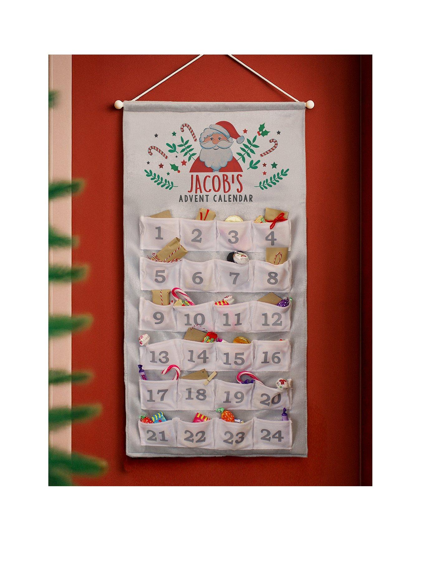 The Personalised Memento Company Santa Advent Calendar