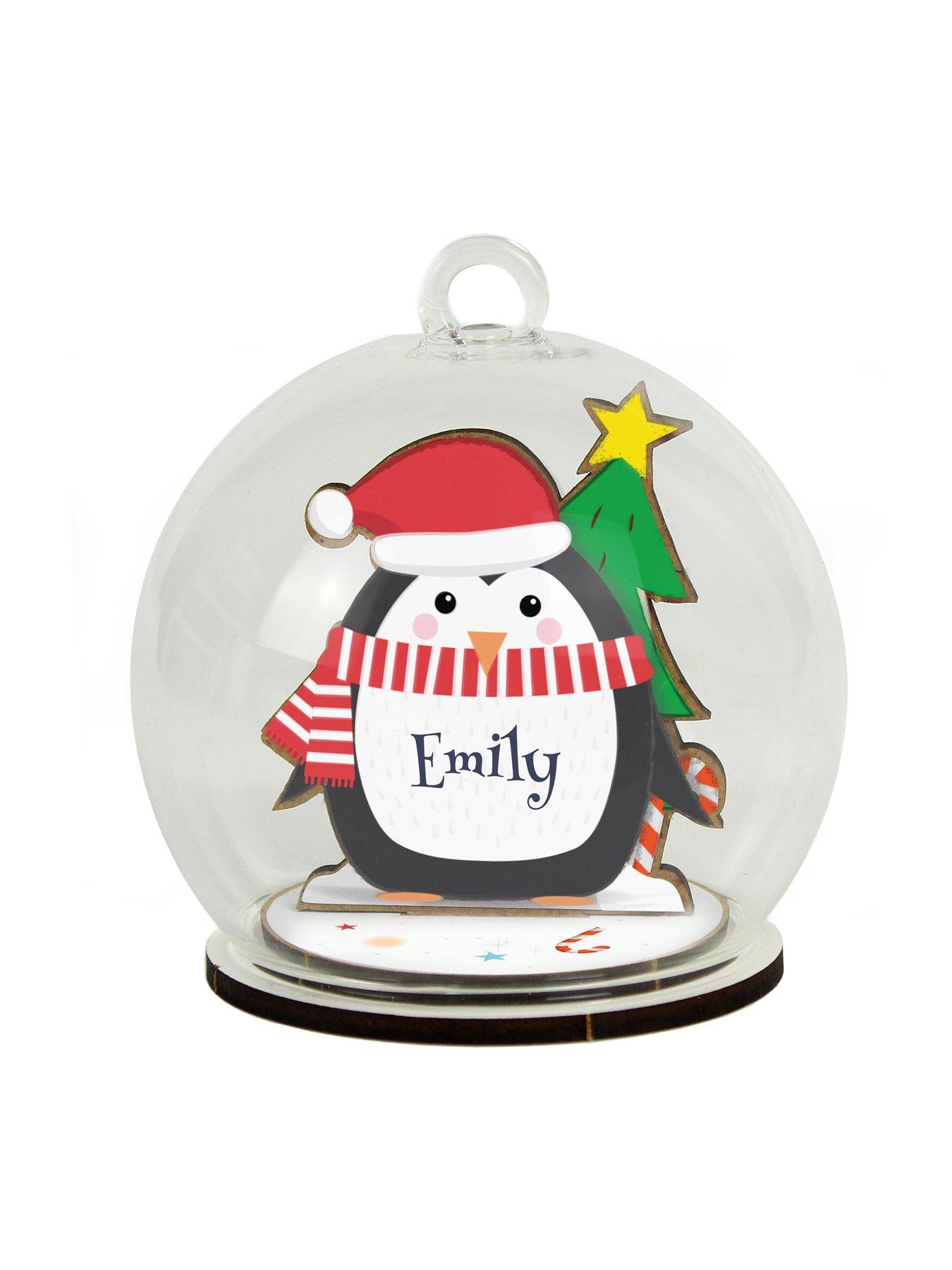 the-personalised-memento-company-wooden-penguin-glass-baubleback