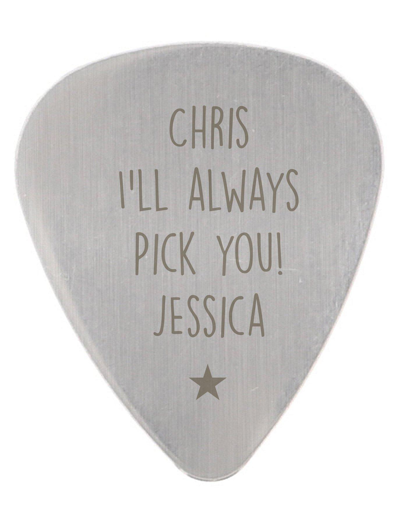 Image 3 of 3 of The Personalised Memento Company Personalised&nbsp;Plectrum