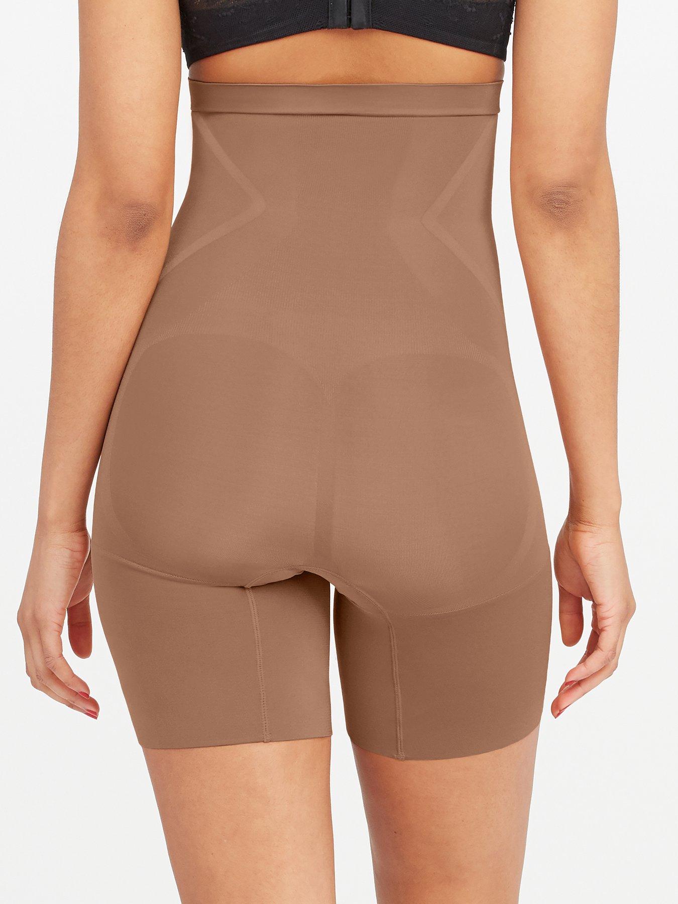 spanx-spanx-oncore-high-waisted-mid-thigh-firm-control-short-cafeacute-au-laitstillFront