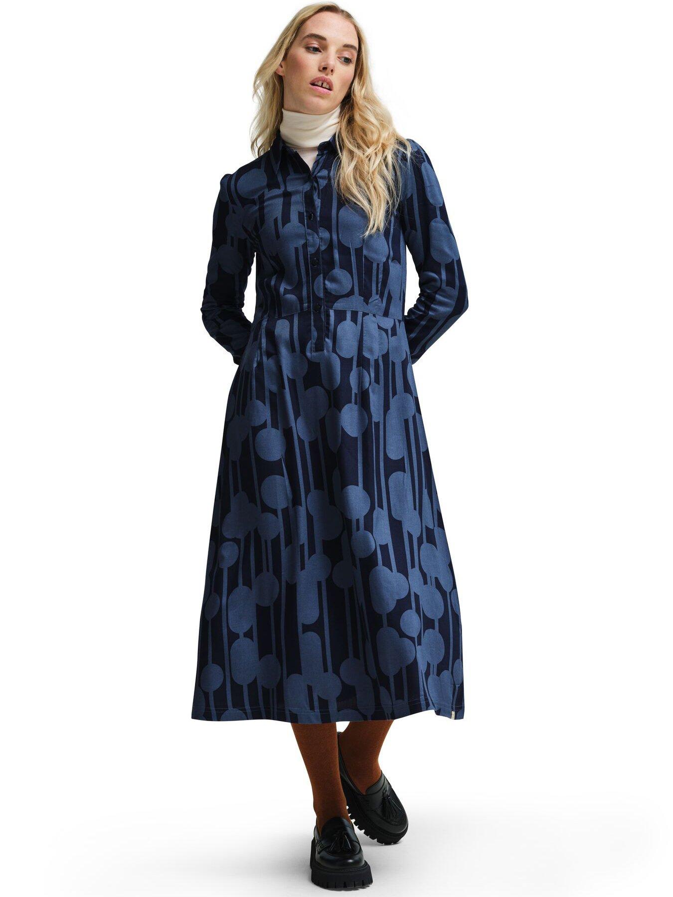 regatta-xnbsporla-kiely-maxi-dress--nbsp-blue-printnbsp