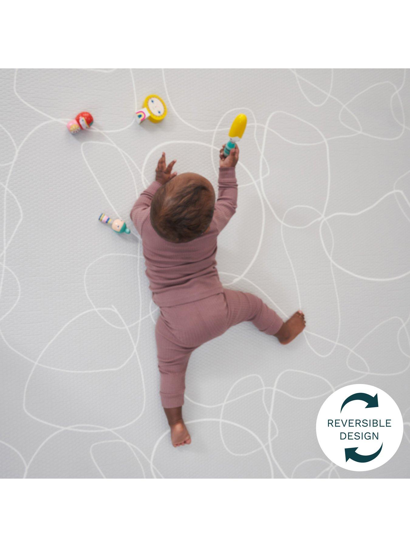 Image 3 of 5 of Tutti Bambini Luxury Padded XL Playmat (200 x 140 cm) - Bubble/Terrazzo