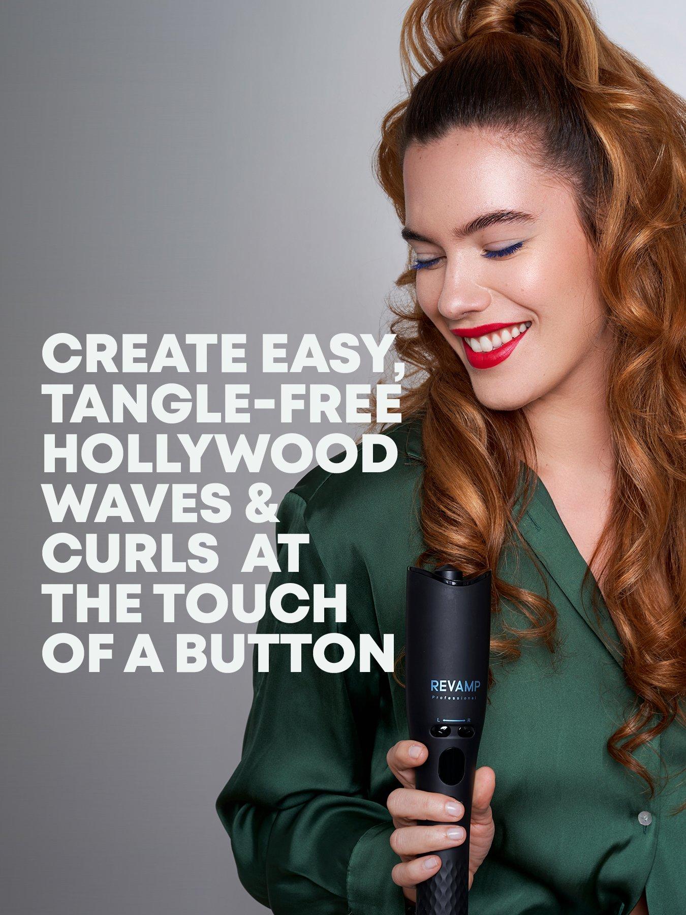 Image 4 of 8 of Revamp iGEN Cordless Hollywood Curl Automatic Rotating Curler