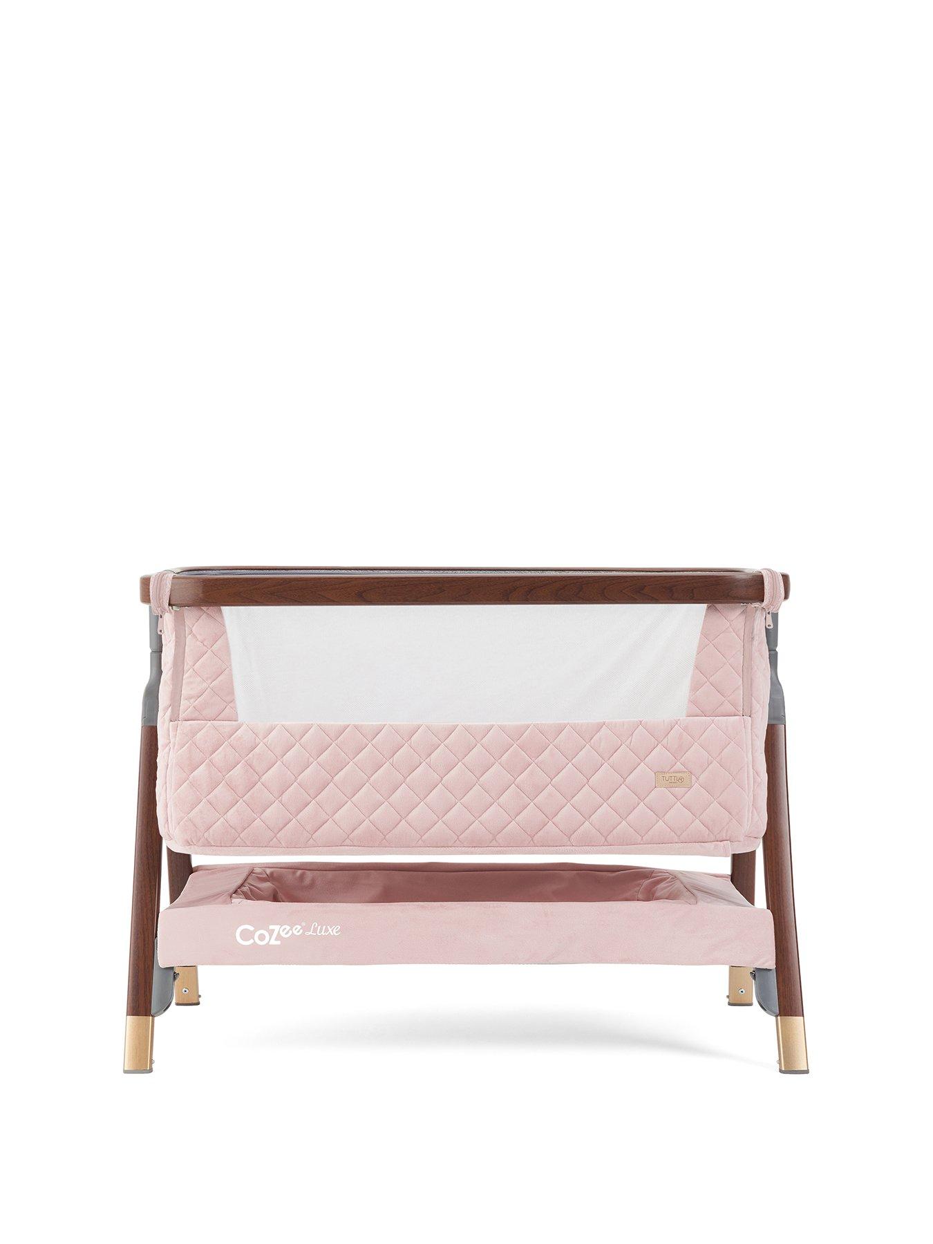 tutti-bambini-cozee-luxe-bedside-crib-walnutblush