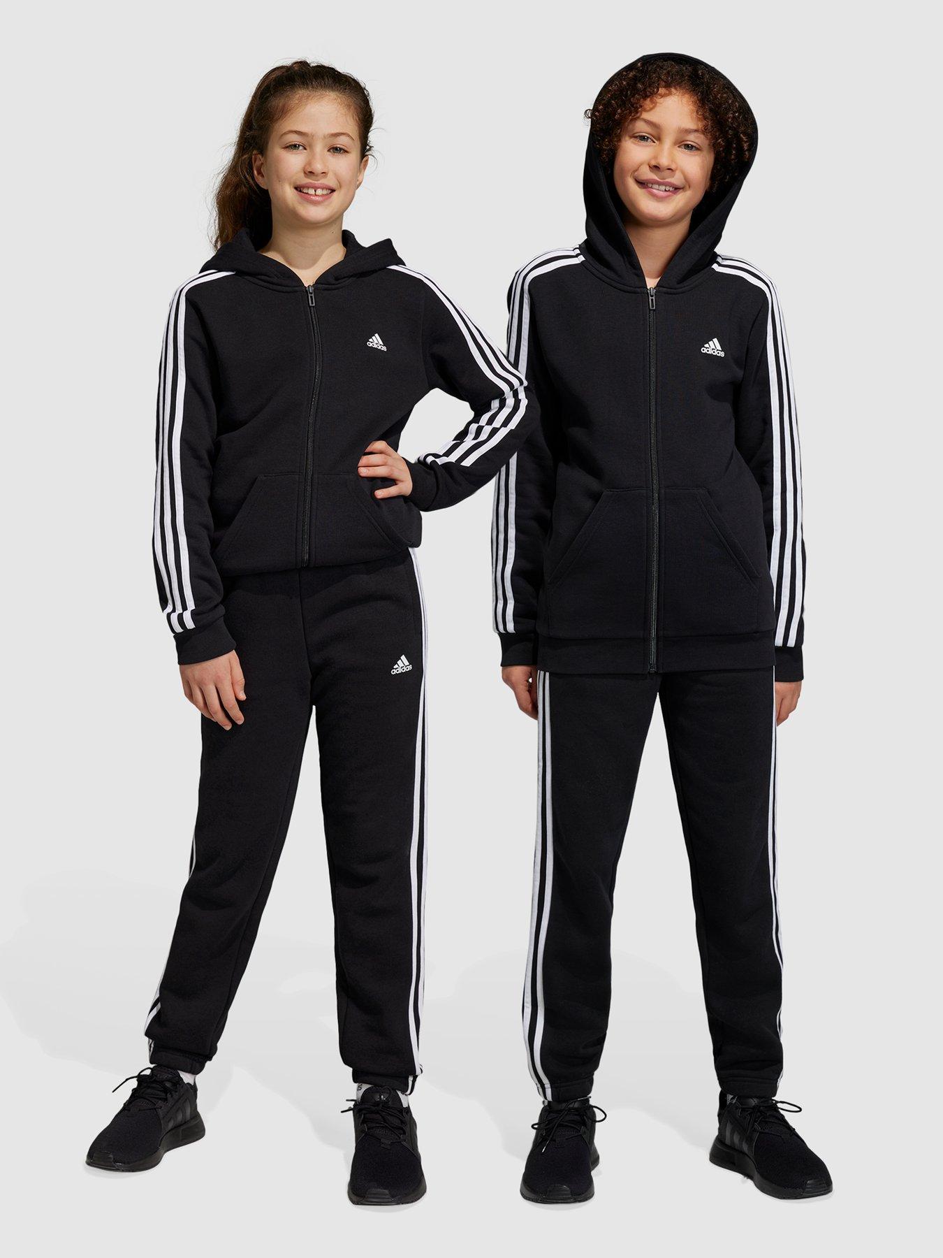 adidas-junior-essentials-joggers-blackwhitestillFront