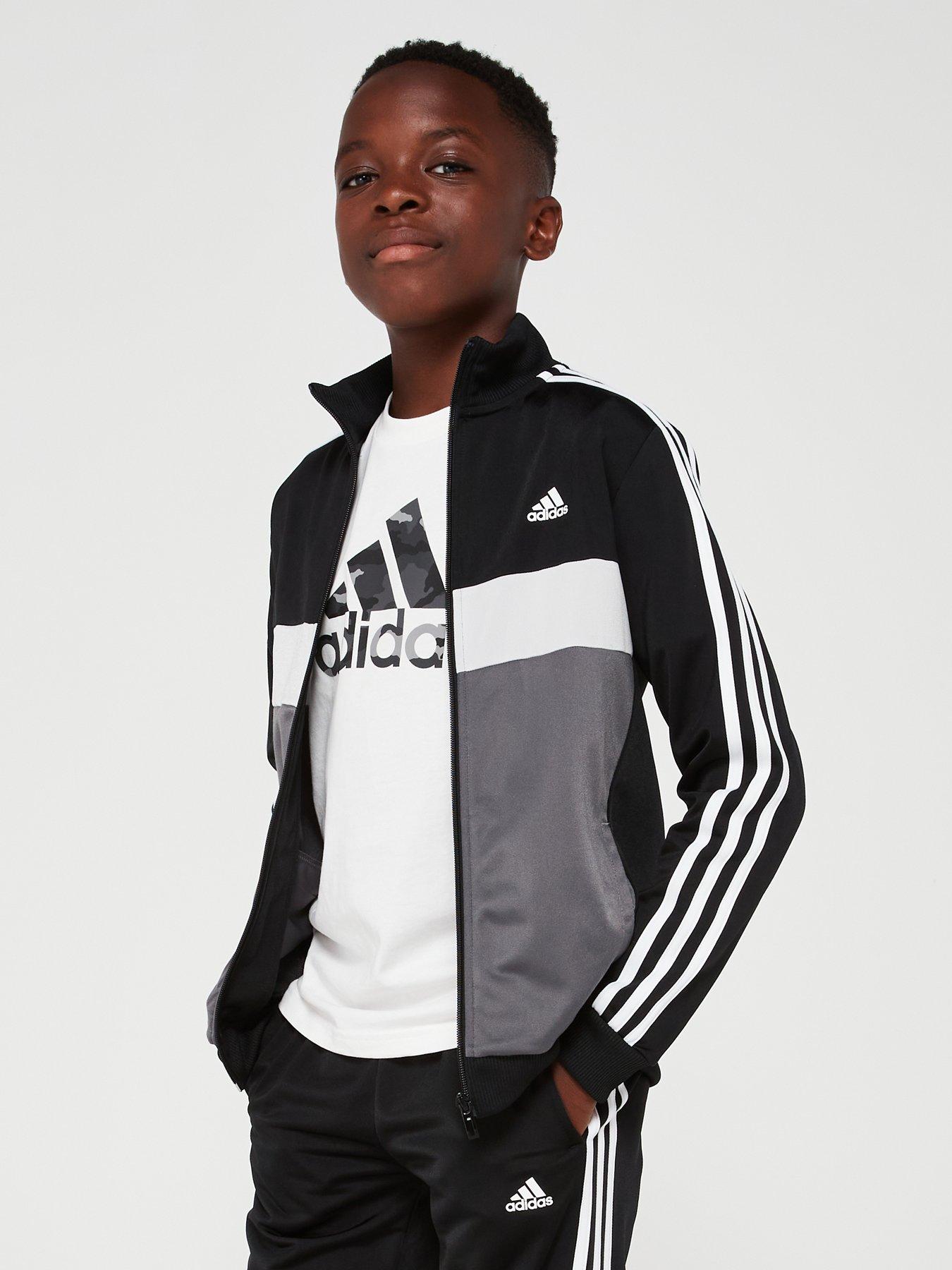 adidas-sportswear-junior-kids-colorblock-tracksuit-blackgreyback