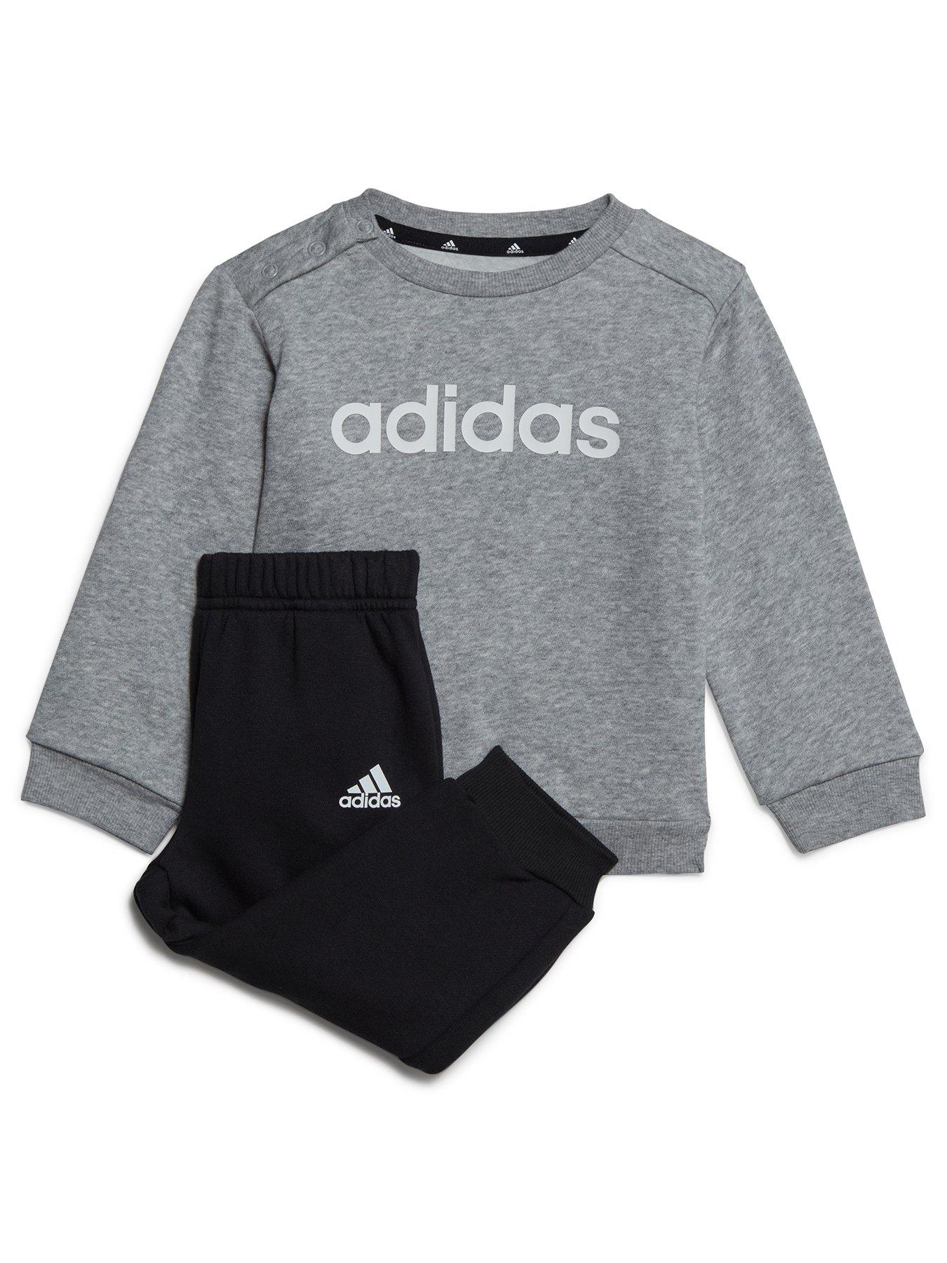 adidas-sportswear-infant-essentials-crew-sweat-and-jogger-set-grey