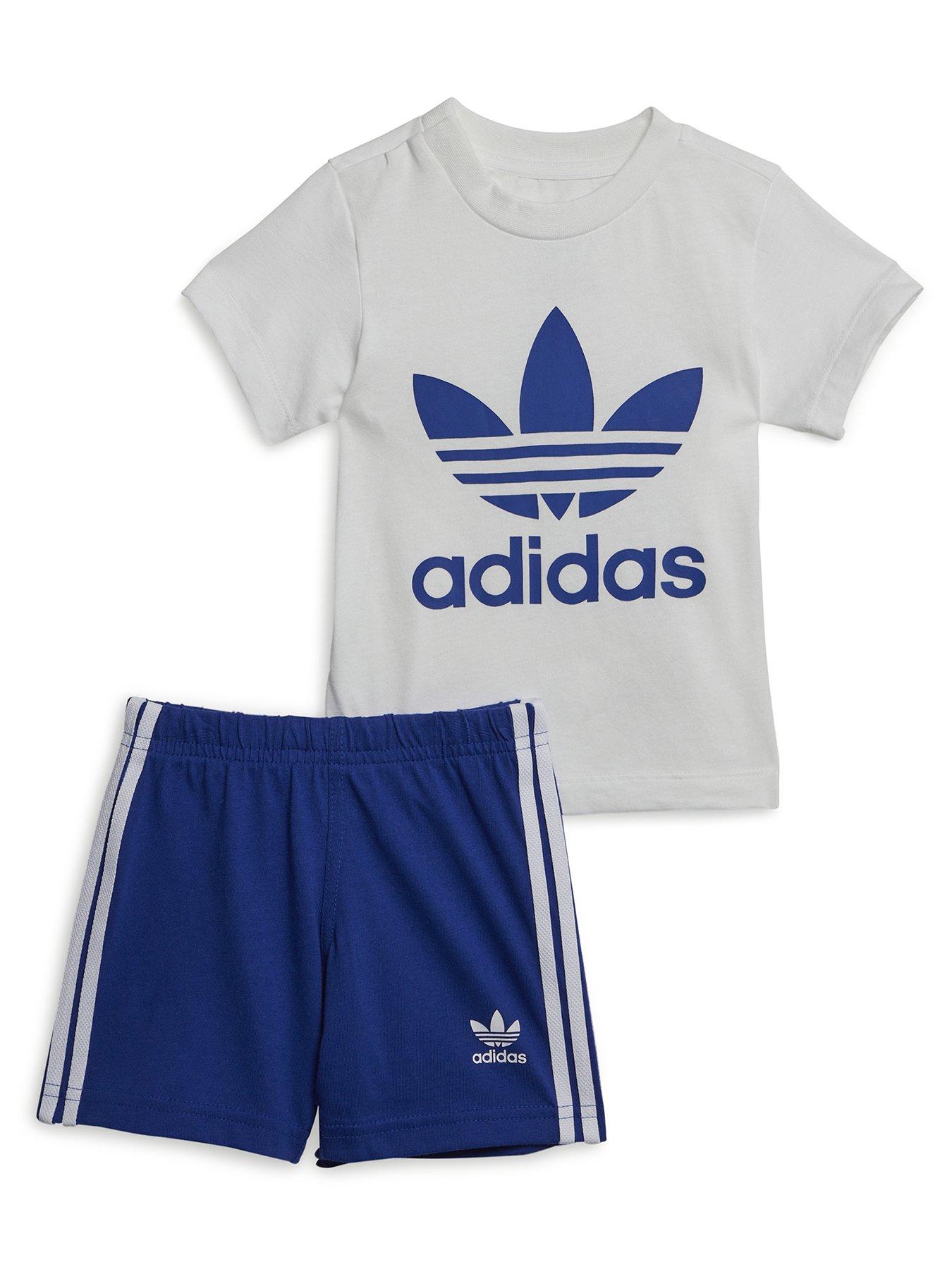 adidas Originals Adidas Originals Infant Adicolor Short & Tee Set ...