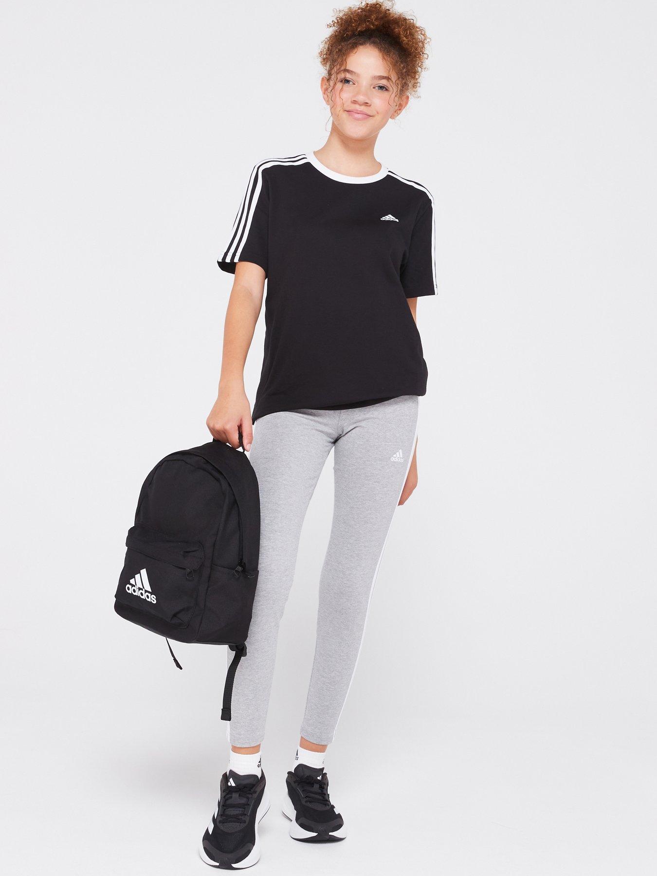 adidas-sportswear-junior-essentials-short-sleeve-t-shirt-nbsp--blackwhite