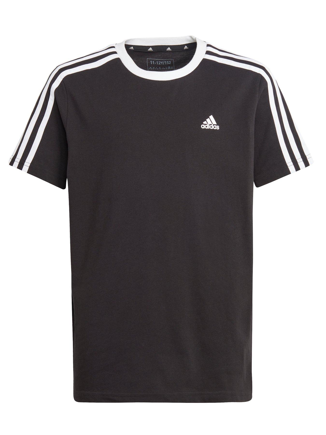 adidas-sportswear-junior-essentials-short-sleeve-t-shirt-nbsp--blackwhitedetail